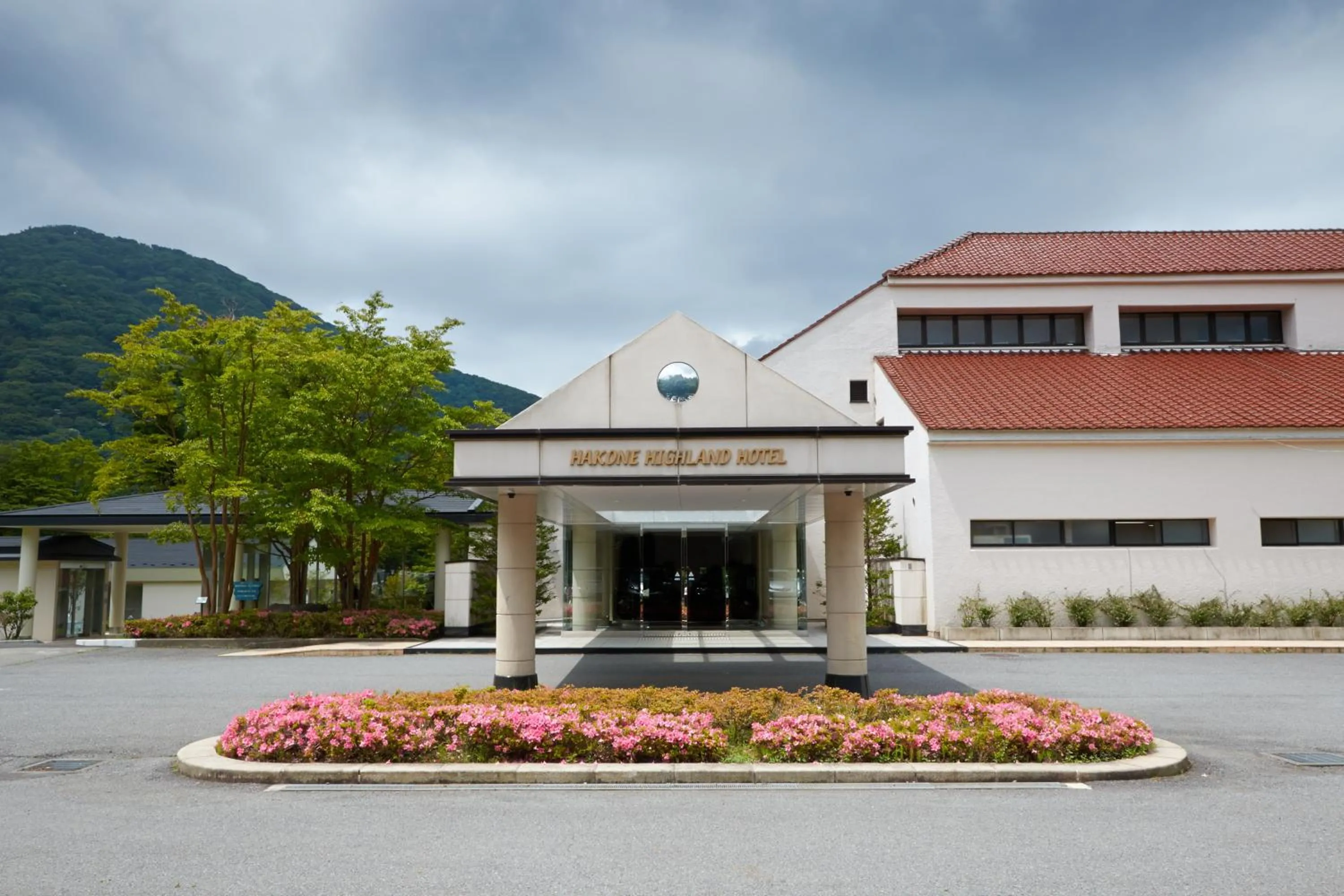 Facade/entrance in Hakone Highland Hotel
