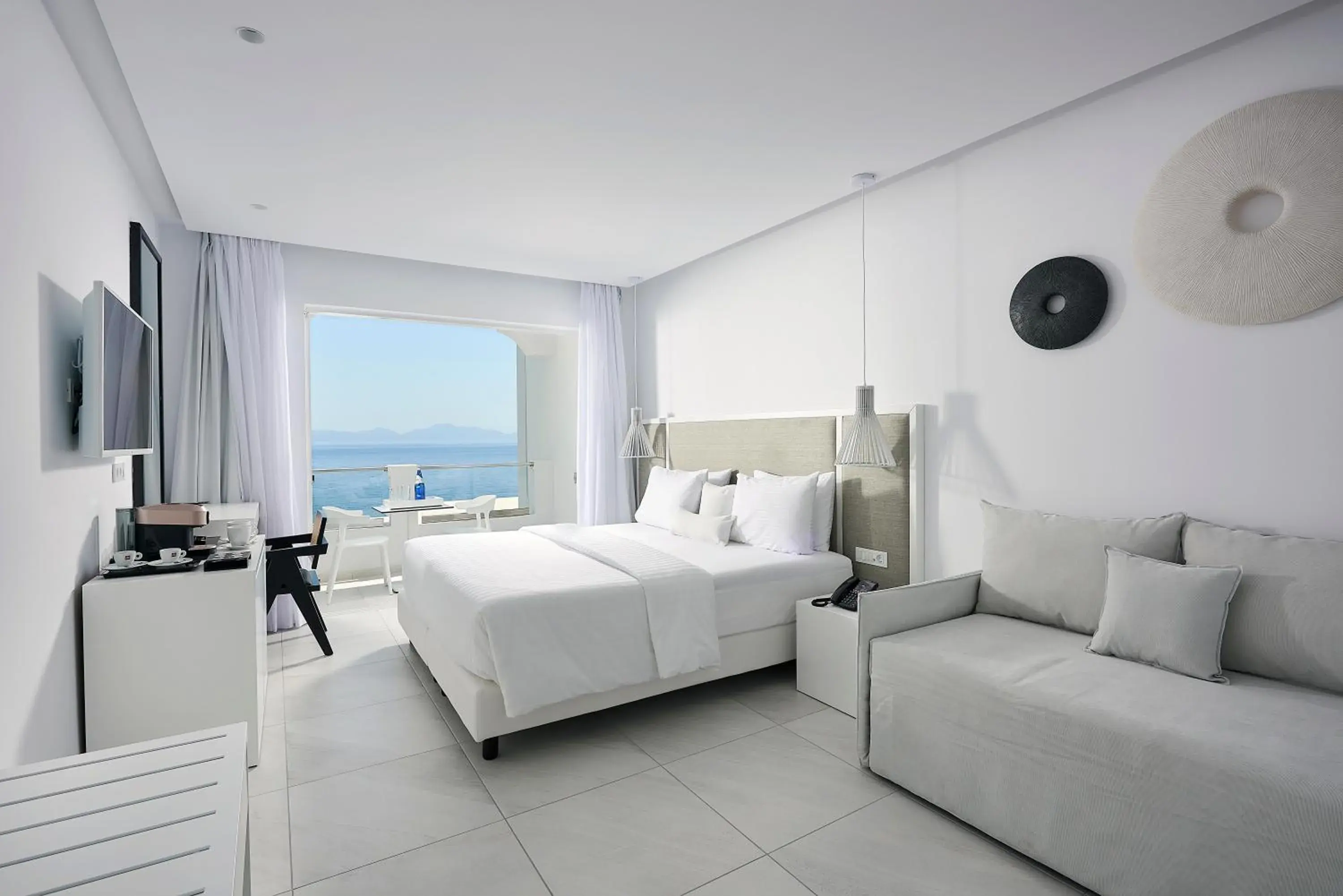 Privilege Junior Suite with Sea View in Dimitra Beach Hotel & Suites Privilege Junior Suite with Sea View in Dimitra Beach Hotel & Suites