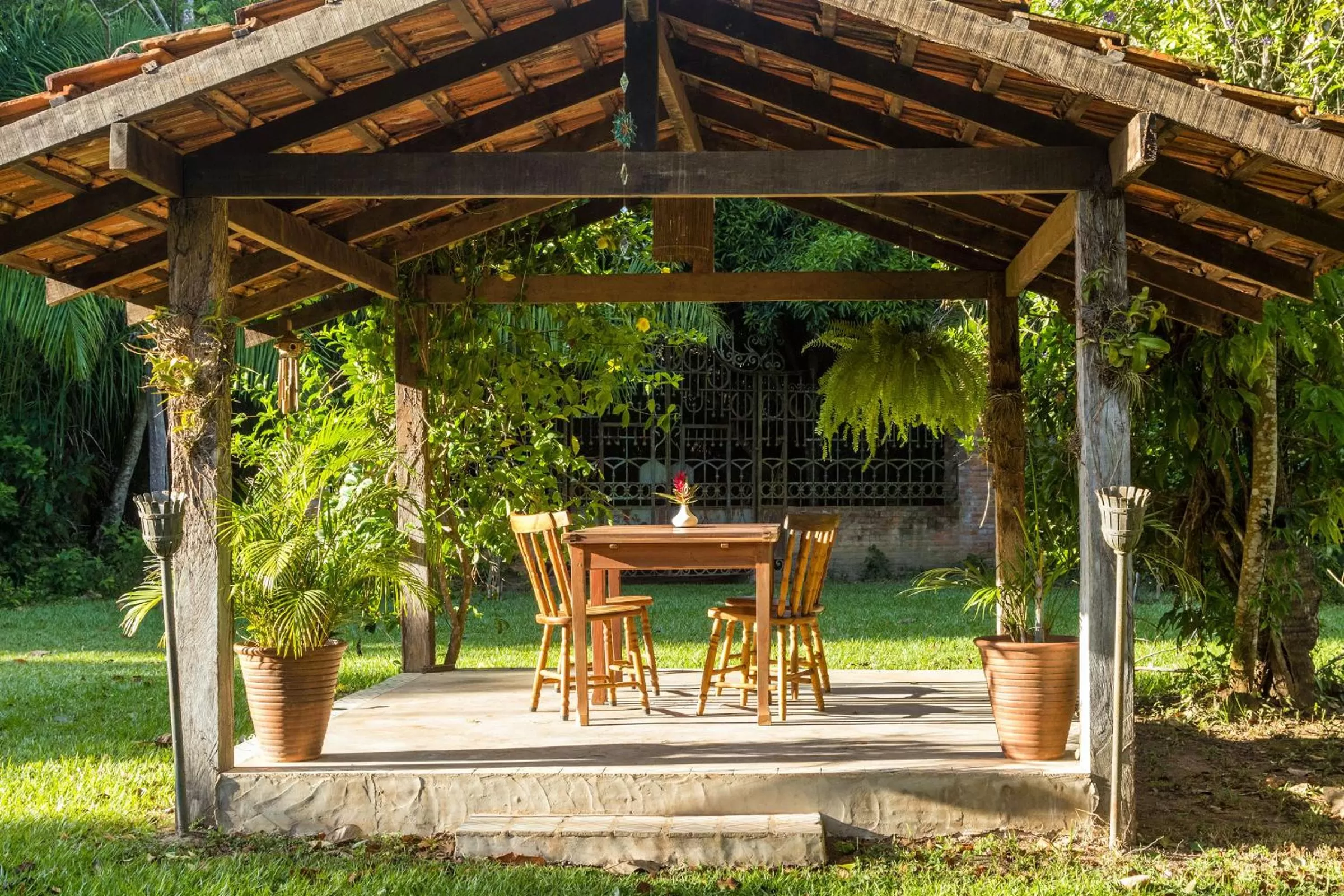 Garden in Hotel Santa Esmeralda