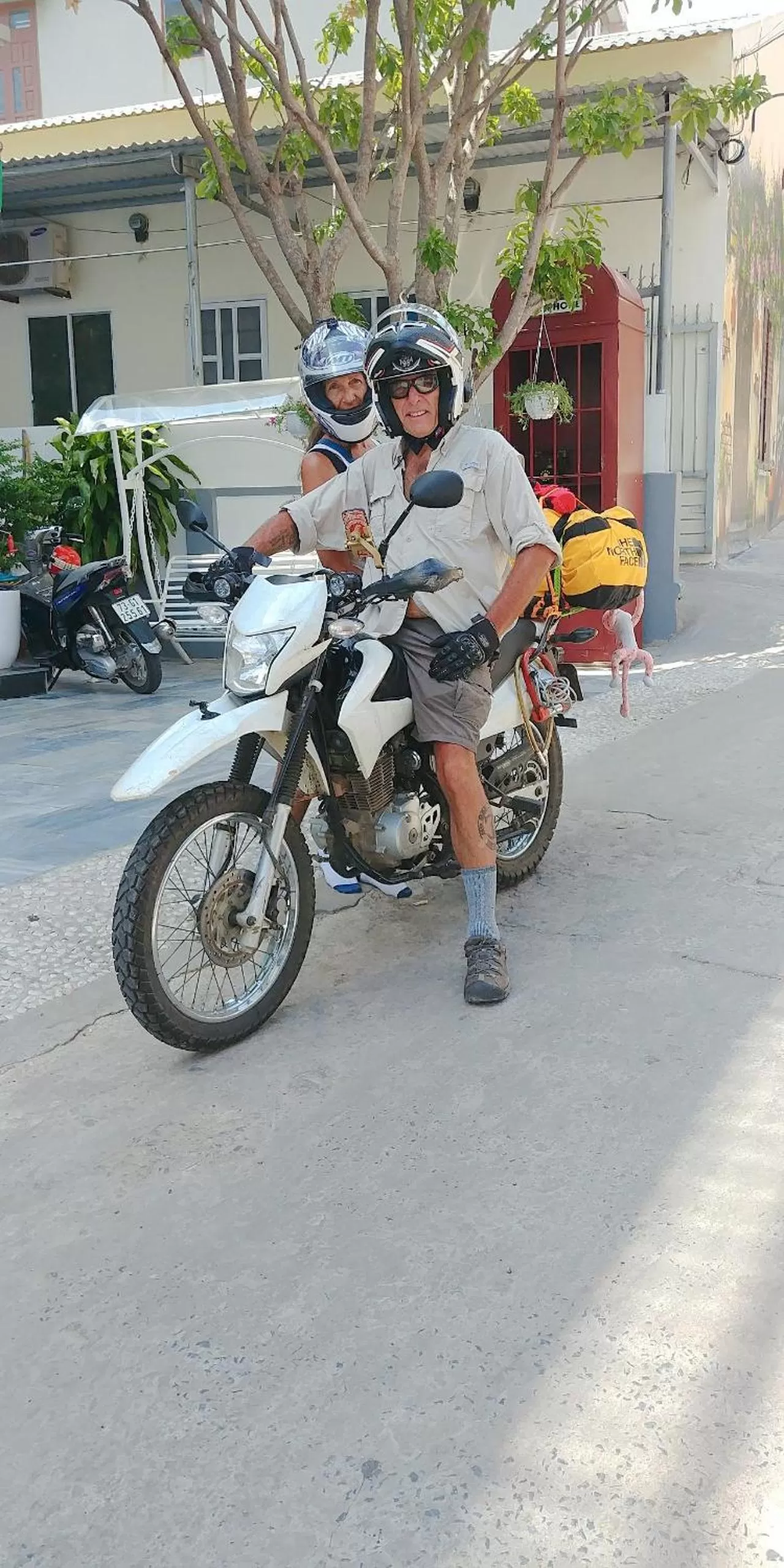 Biking in Peaceful House Hostel