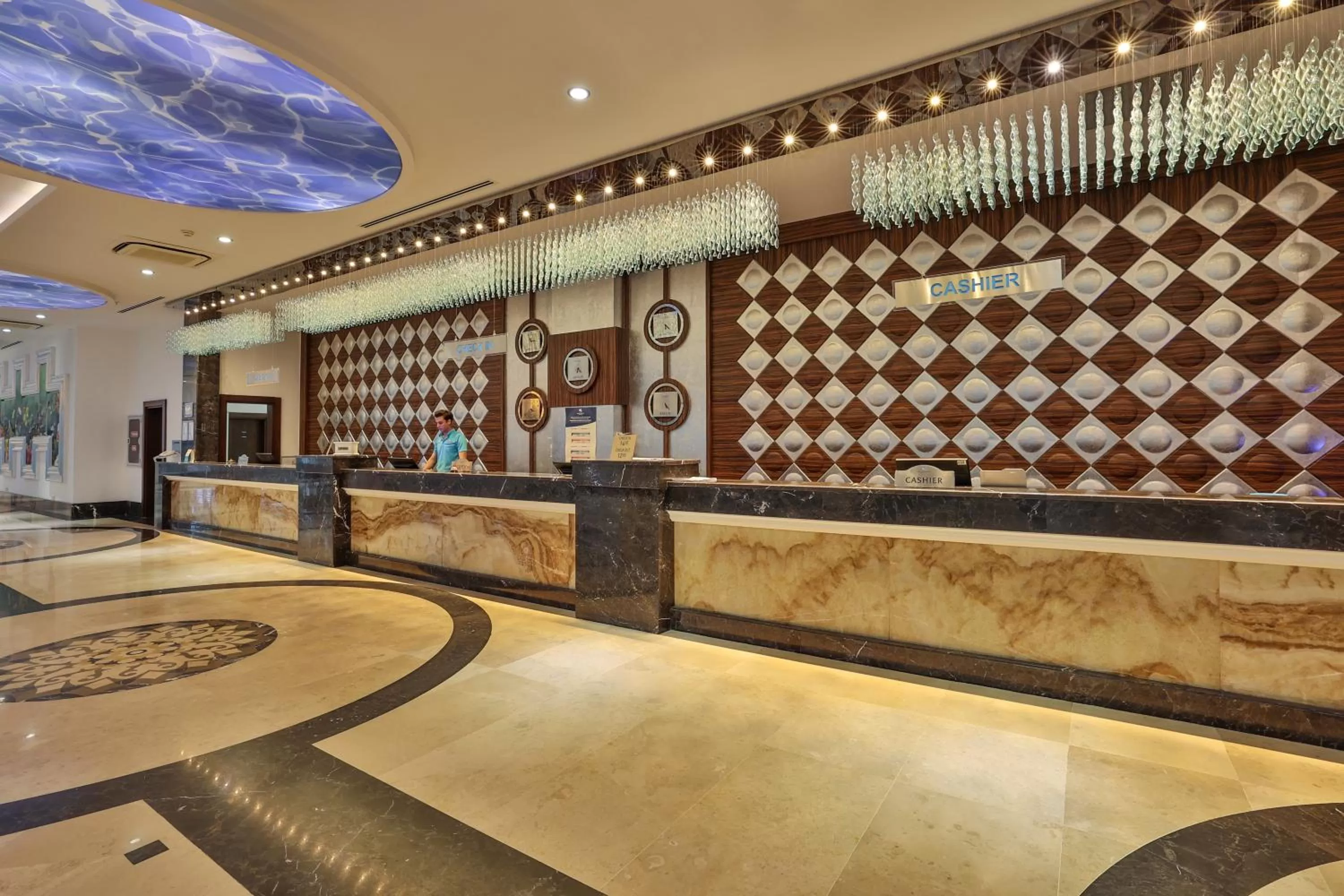Lobby or reception in Crystal Waterworld Aqua Collection - Ultimate All Inclusive