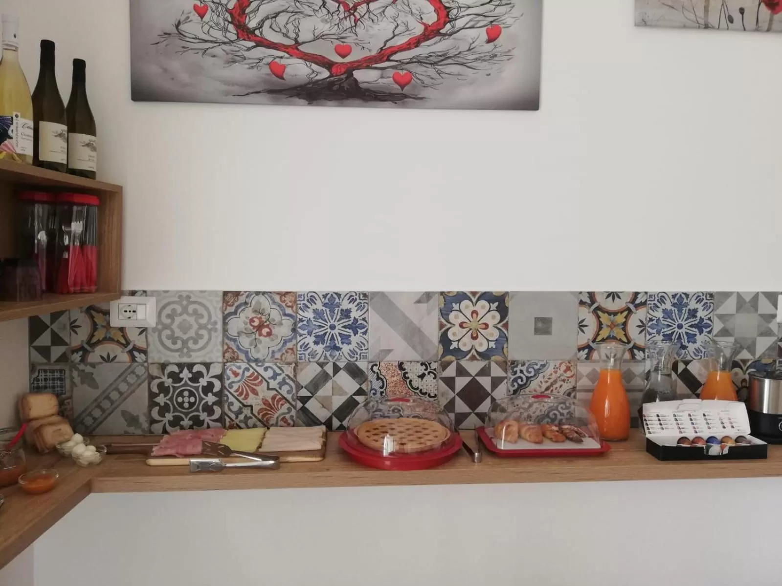 Breakfast, Seating Area in B&B Cuore Barocco