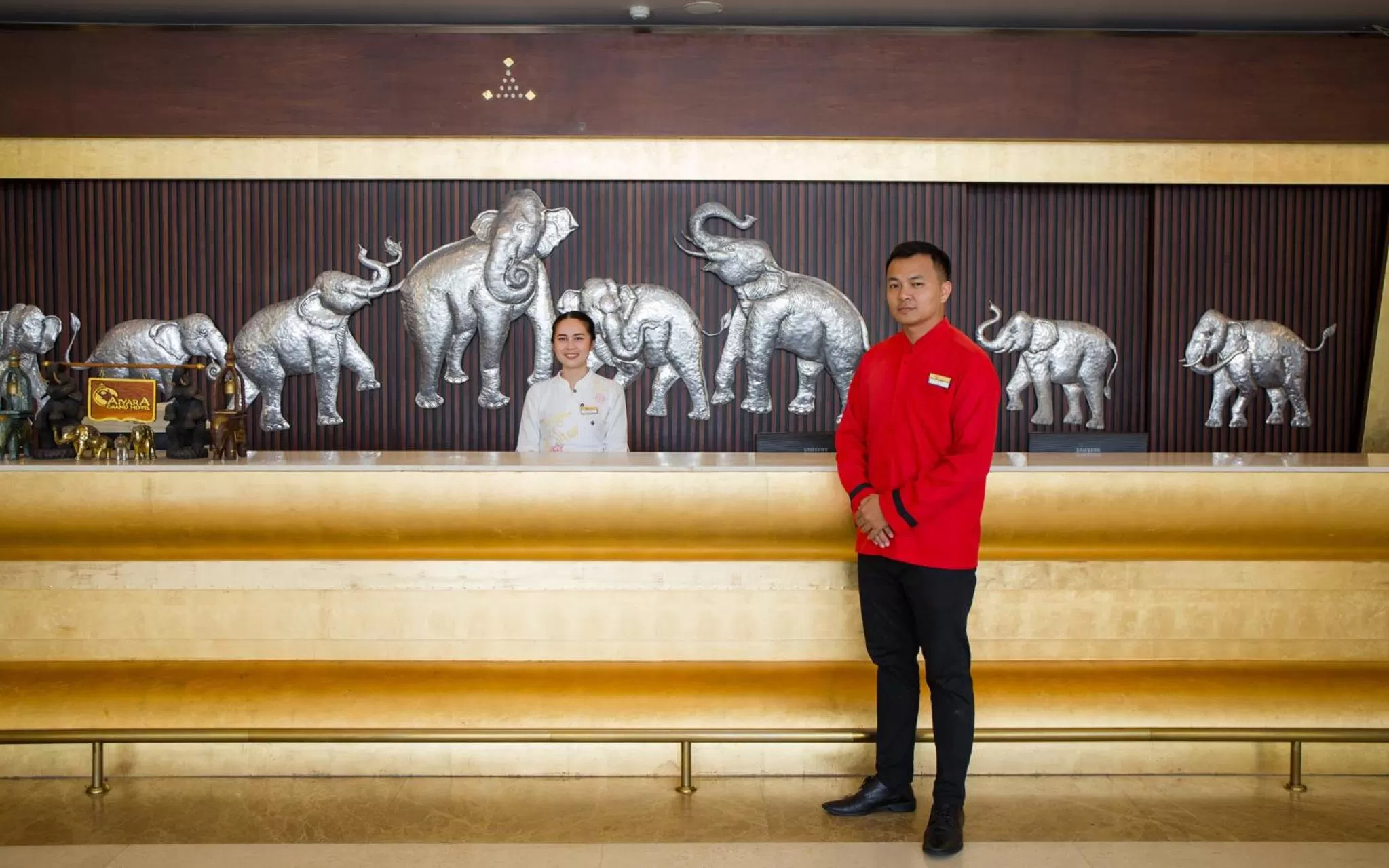 Lobby or reception in Aiyara Grand Hotel