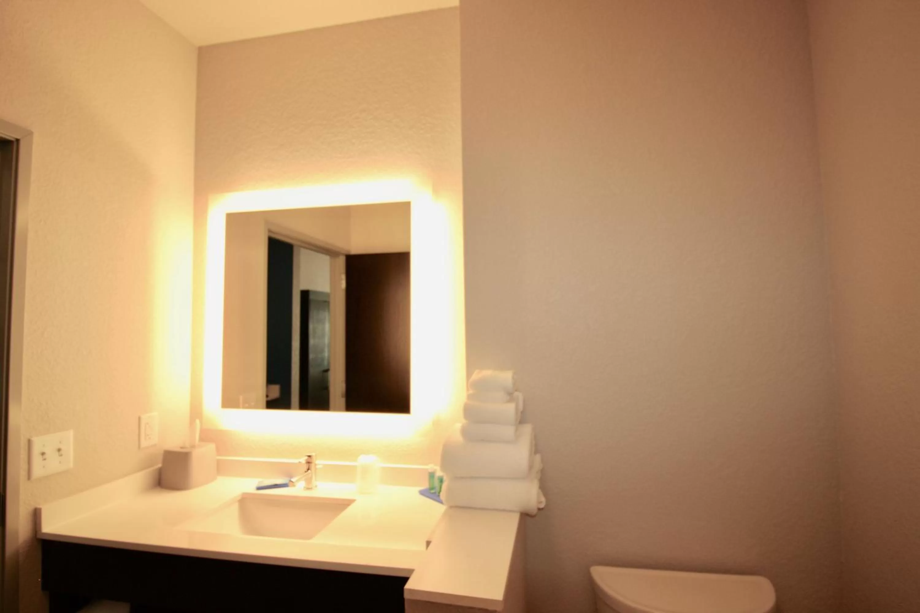 Bathroom in Holiday Inn Express & Suites - Kirksville - University Area by IHG