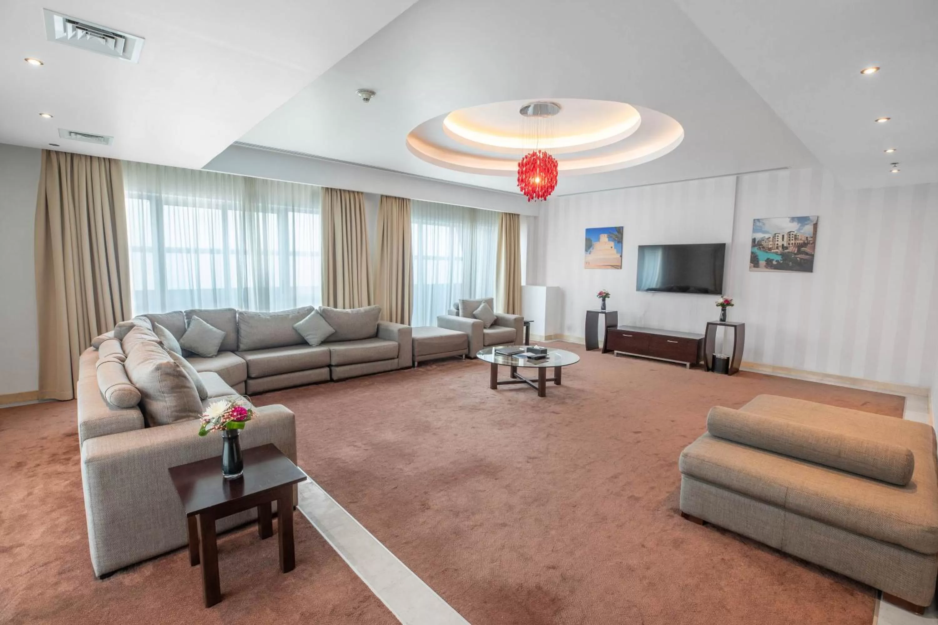 Living room in City Premiere Hotel Apartments - Dubai