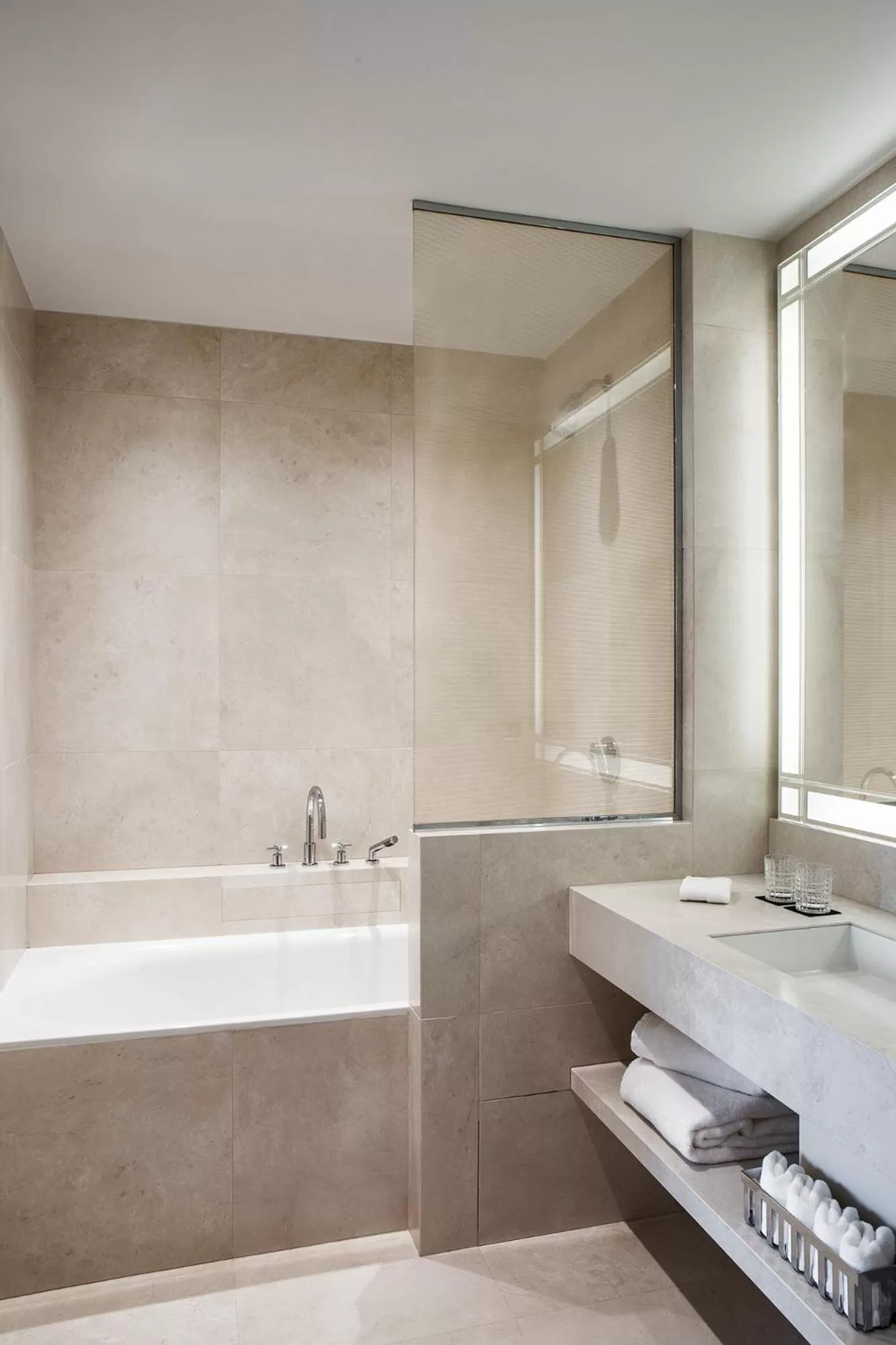 Bathroom in Fauchon l'Hôtel Paris