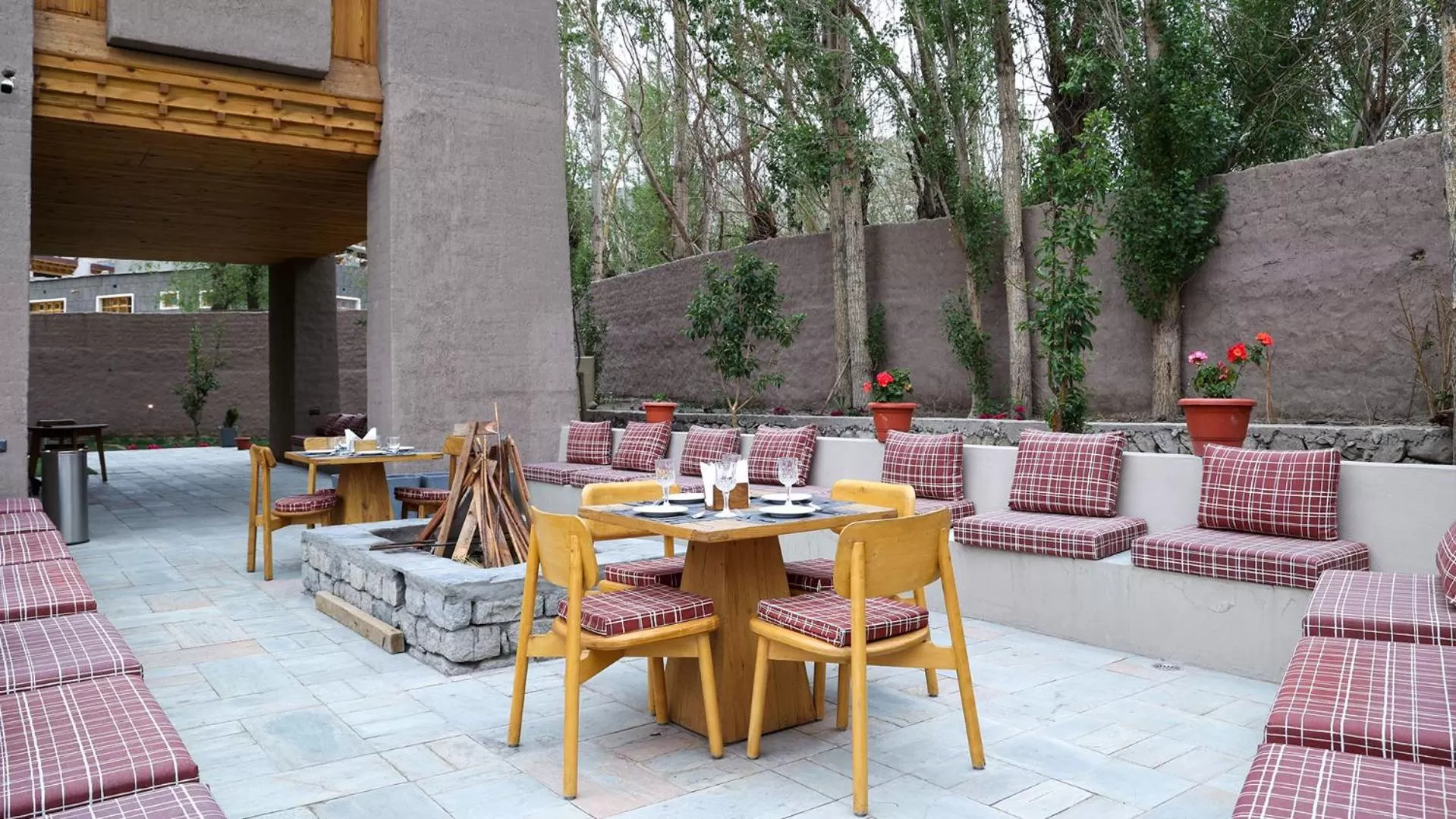 Property building in Chospa Hotel, Leh