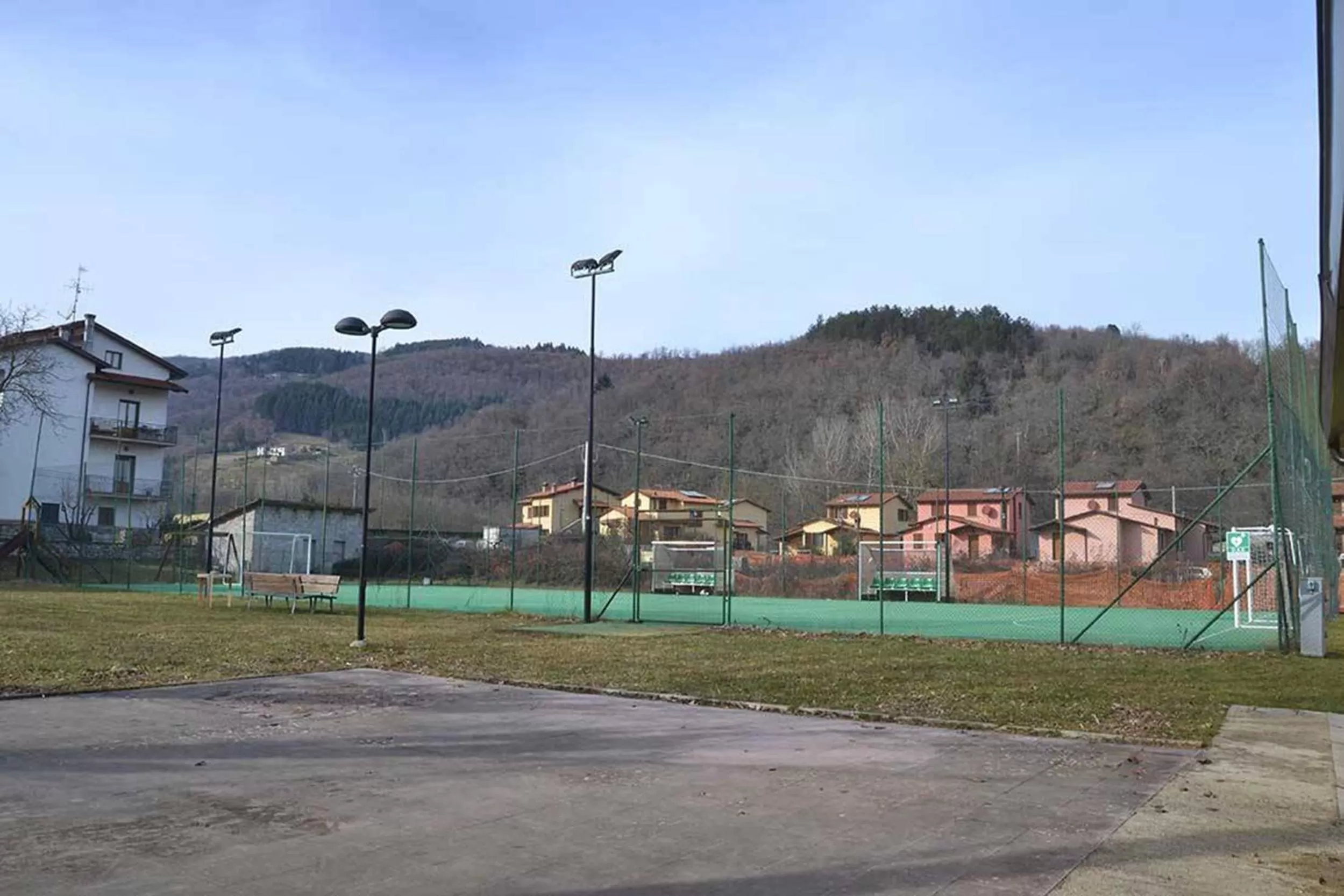 Tennis court in B&B La Casa d'Artista