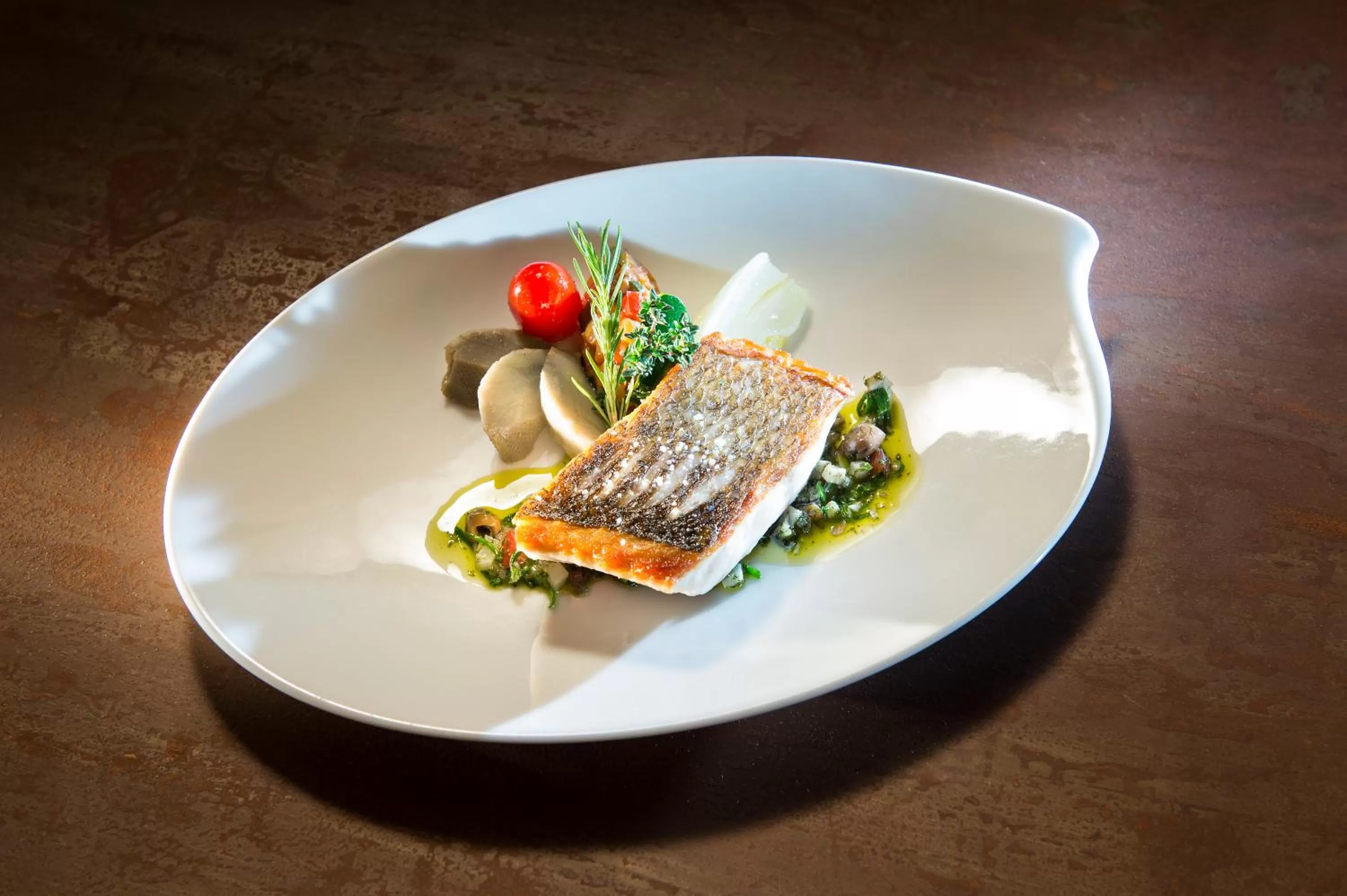 Food close-up in Hotel Le Grand Chalet Gstaad