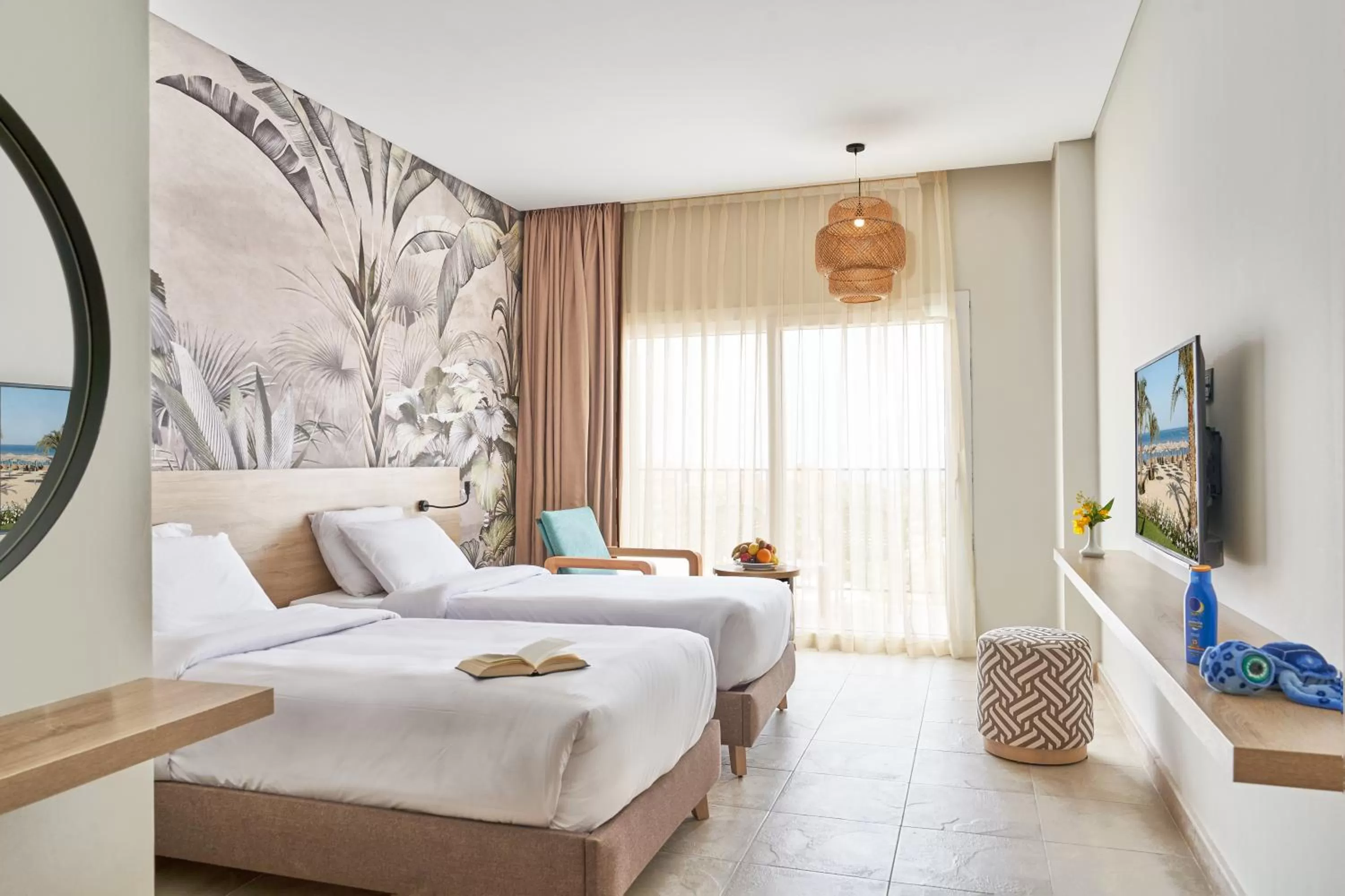 Bed in Three Corners Sunny Beach Resort