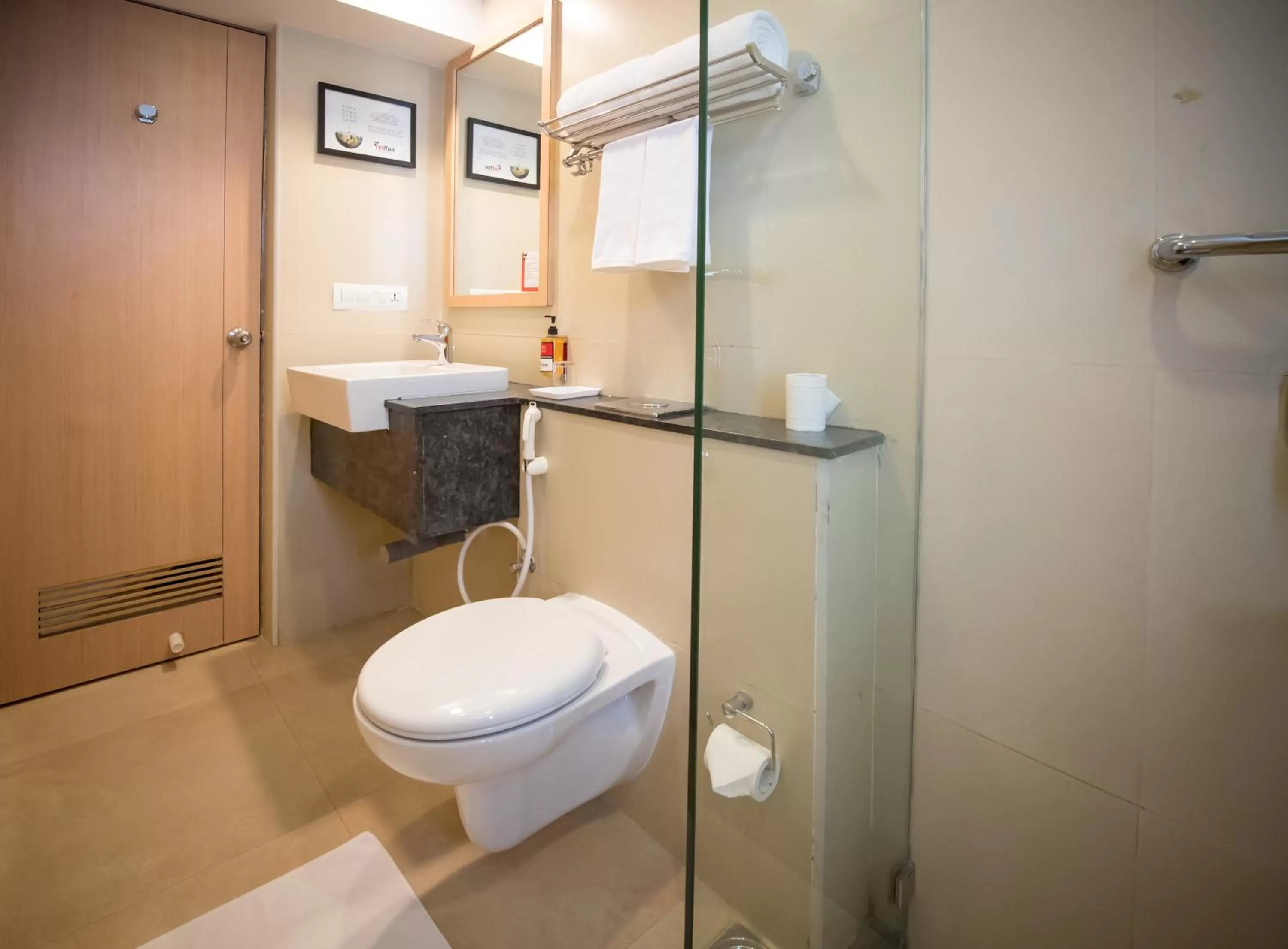 Bathroom in Red Fox by Lemon Tree Hotels, Tiruchirappalli Trichy