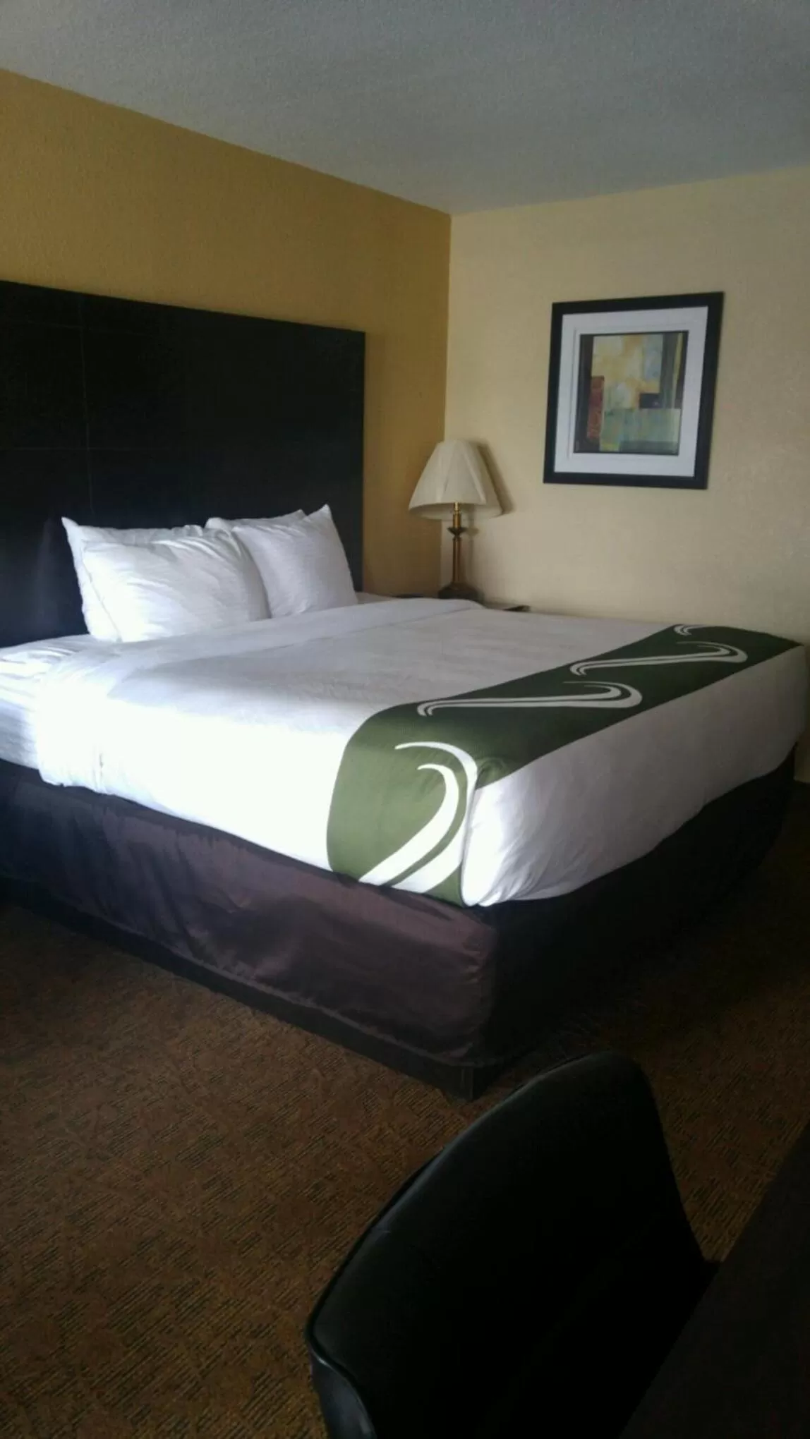 Bed in Quality Inn & Suites Covington