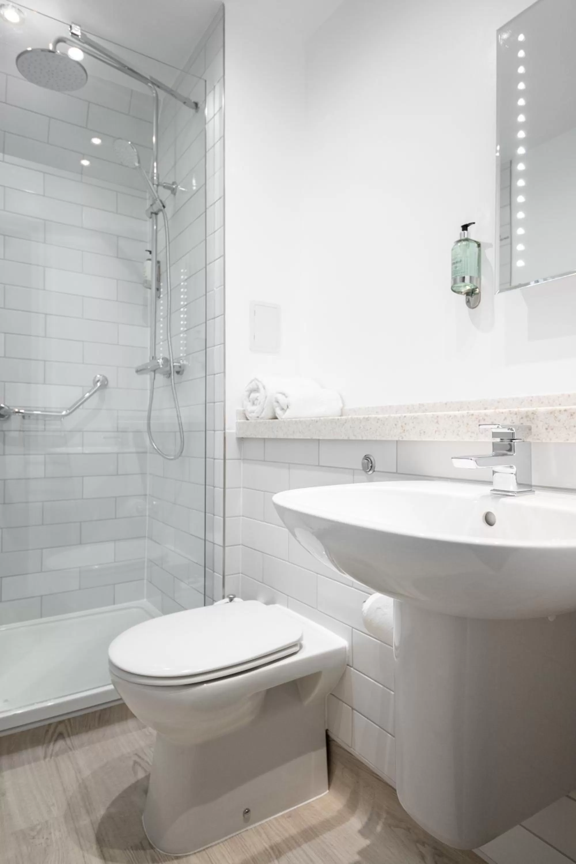 Shower in Miller & Carter Heaton Chapel by Innkeeper's Collection