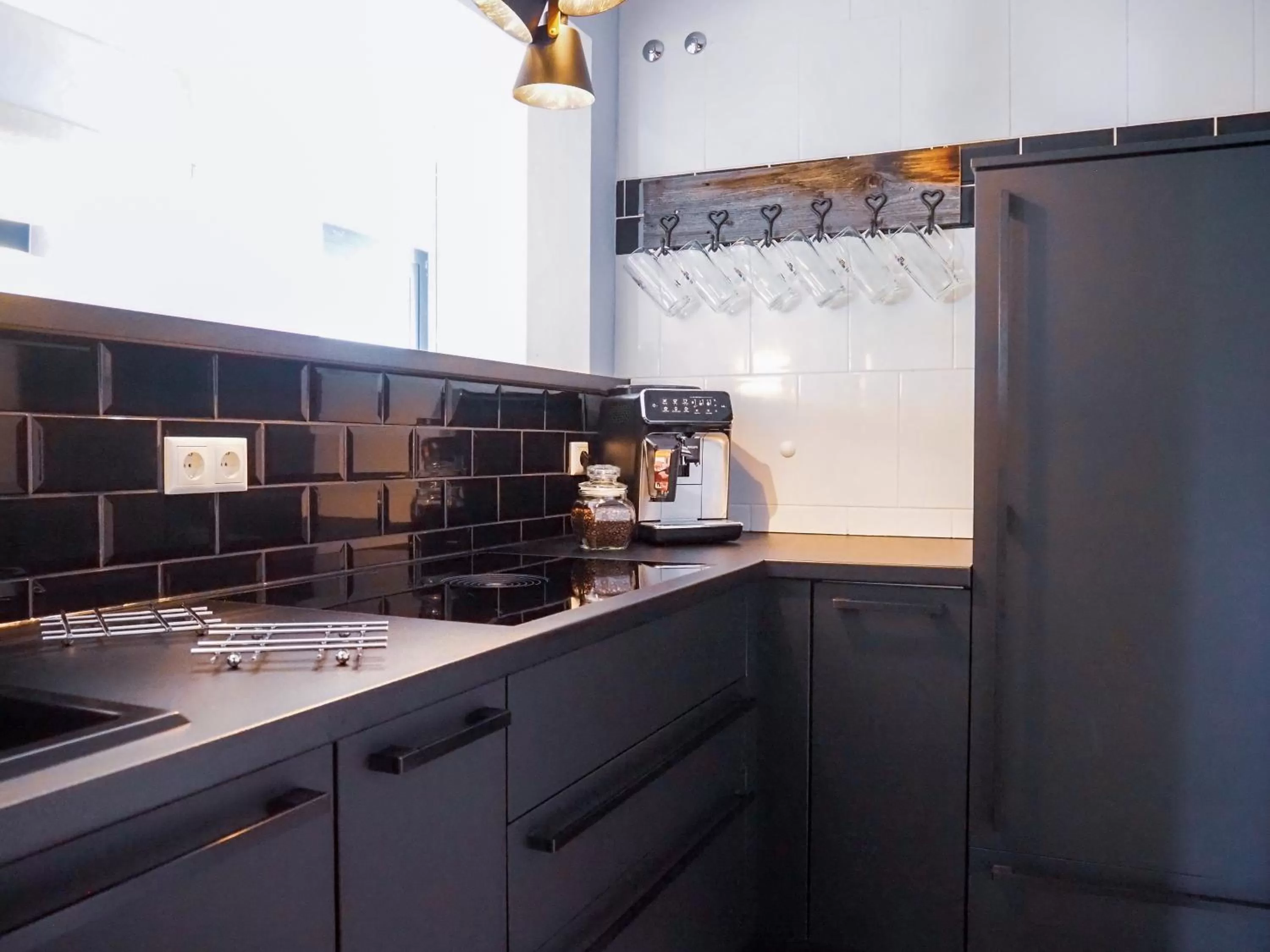 Kitchen or kitchenette, Kitchen/Kitchenette in Sauna & Whirlpool - ALPENLIEBE APARTments