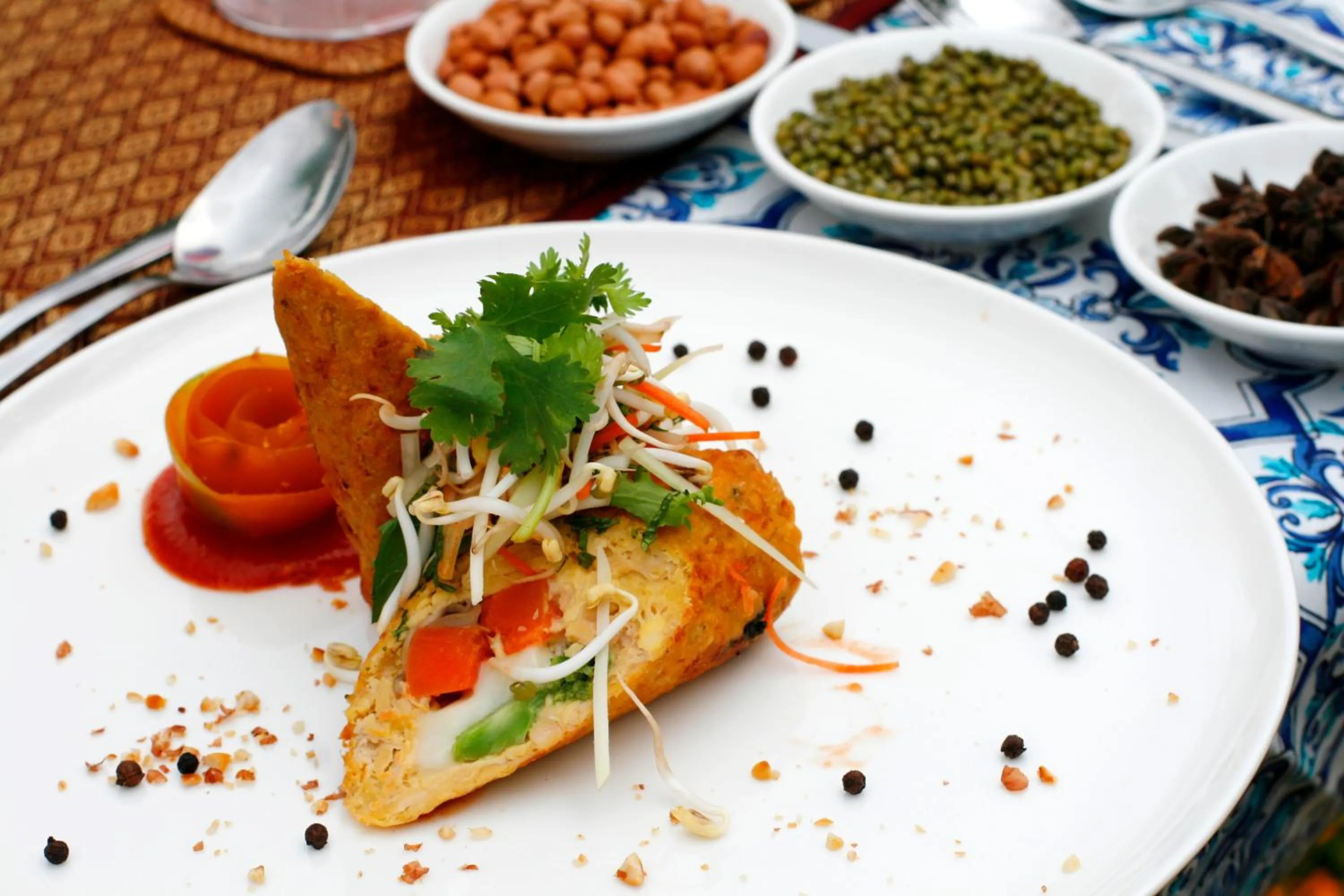 Food and drinks in BeingSattvaa Luxury Ubud