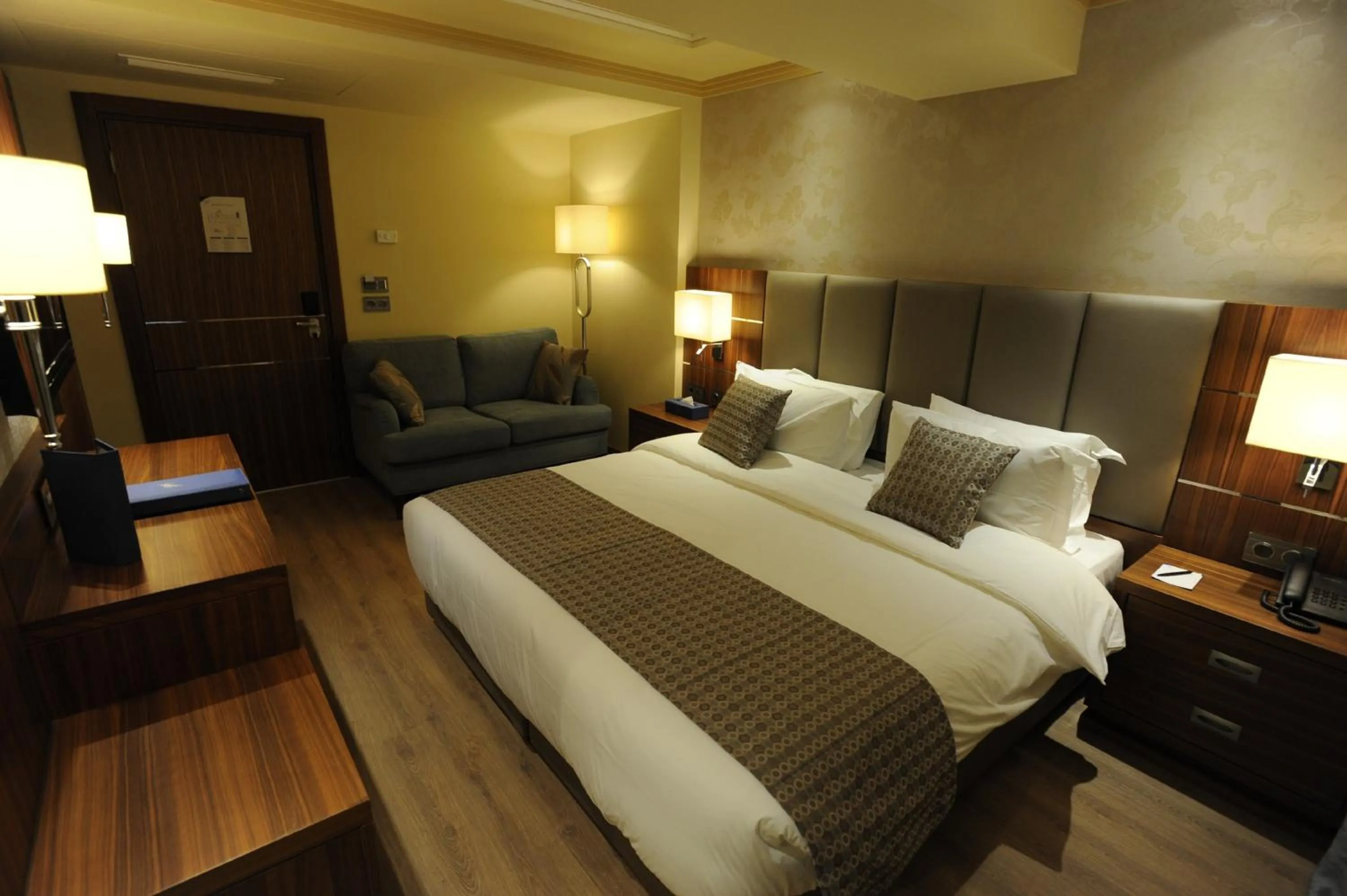 Decorative detail, Bed in Gems Hotel