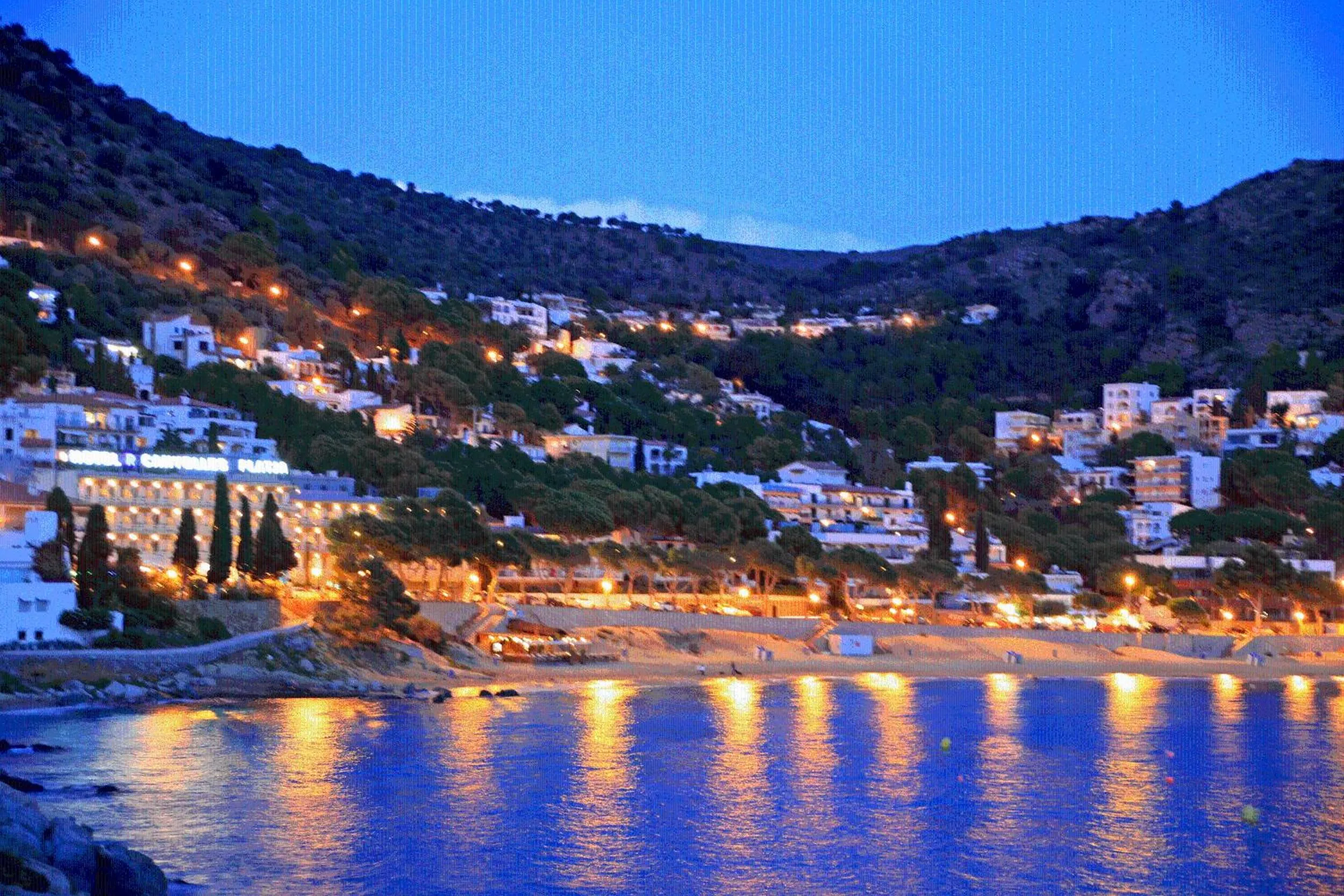 Natural landscape in Canyelles Platja