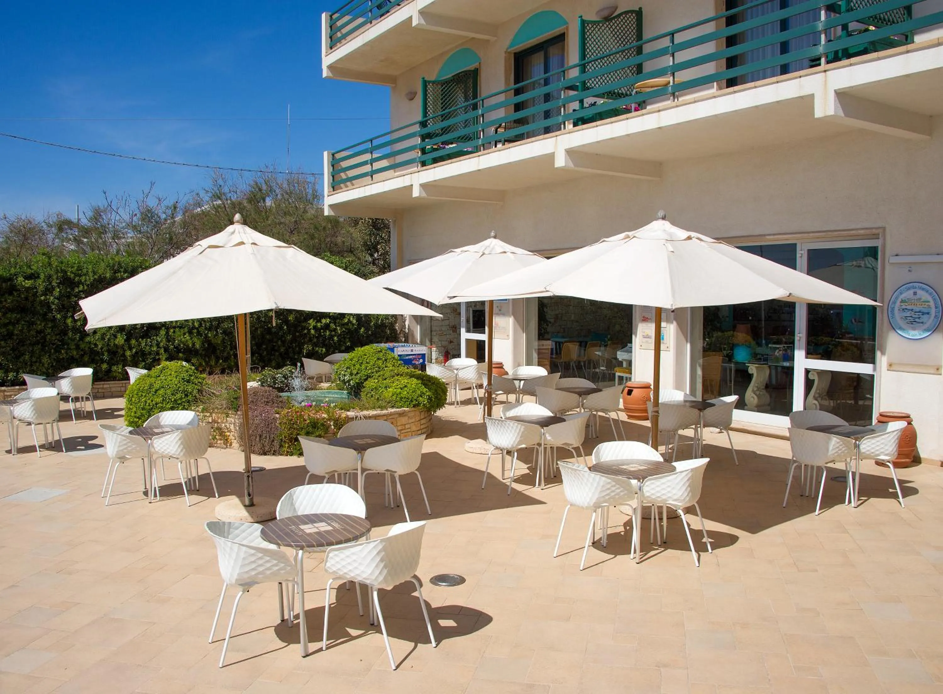 Balcony/Terrace in Hotel Terminal - Caroli Hotels