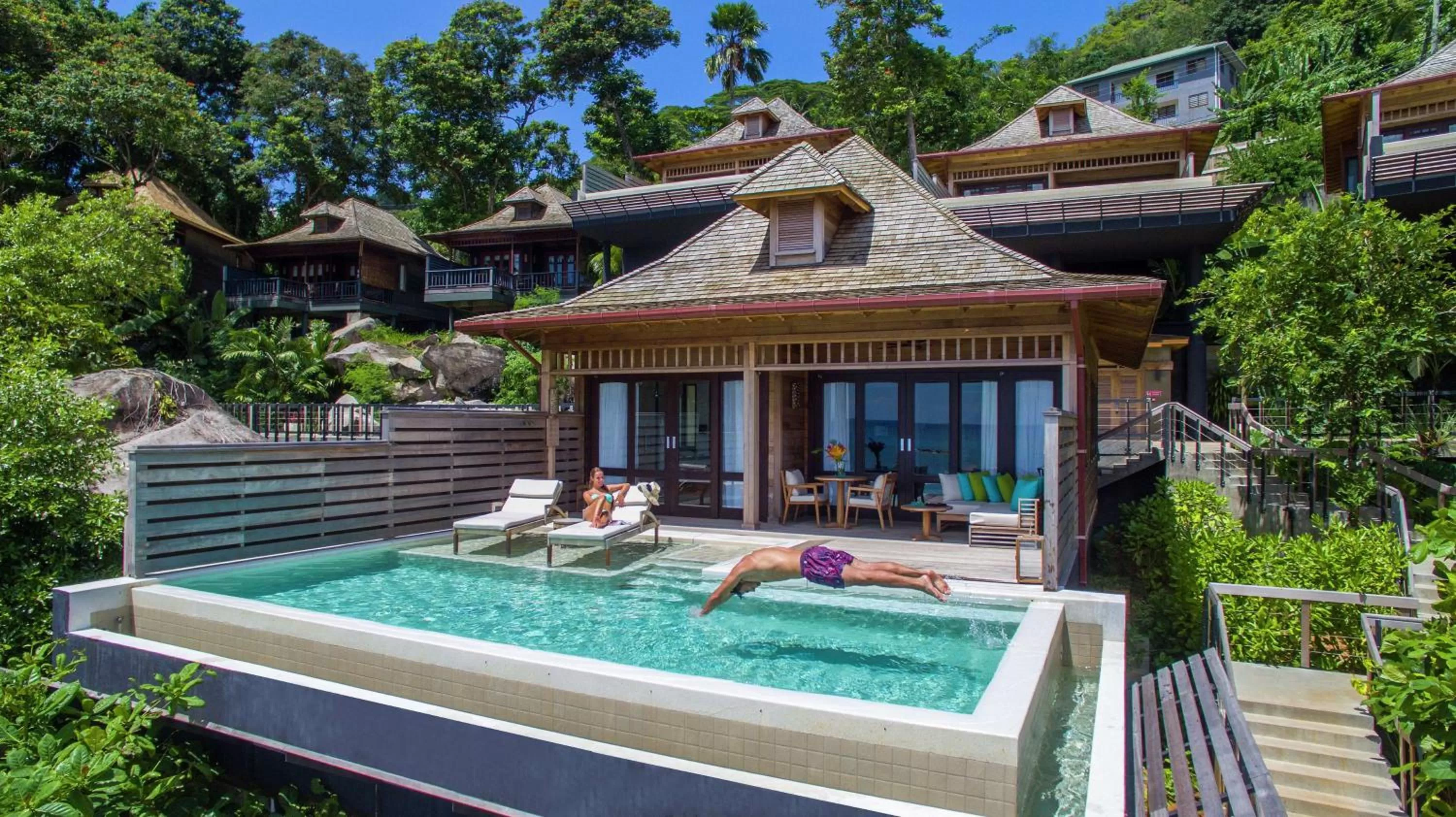 Property building in Hilton Seychelles Northolme Resort & Spa
