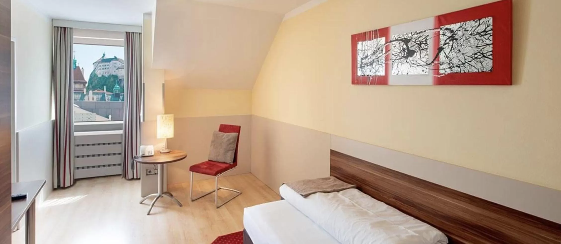 Photo of the whole room, Bed in Hotel Kufsteinerhof