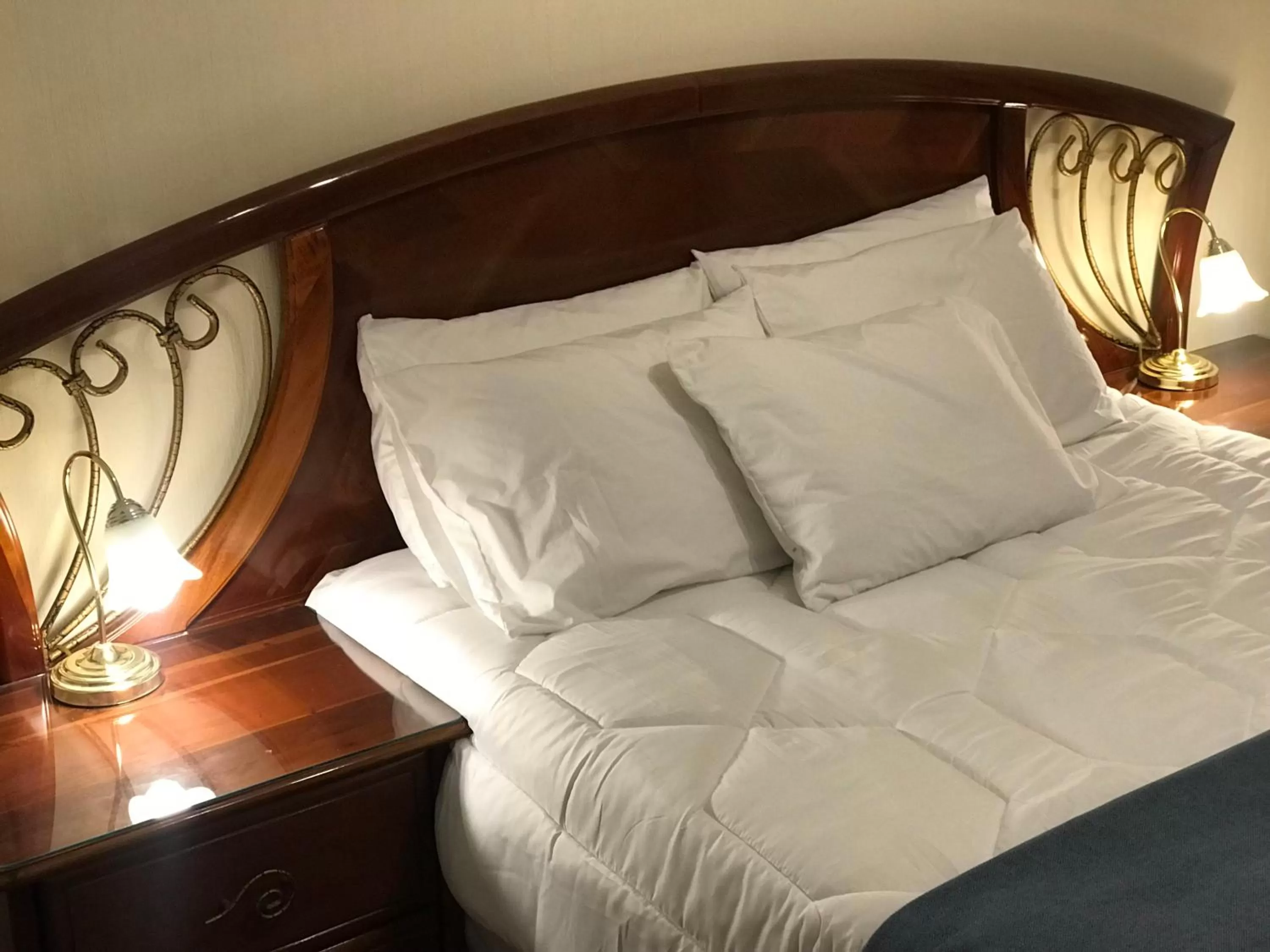Bed in Hotel Belvedere