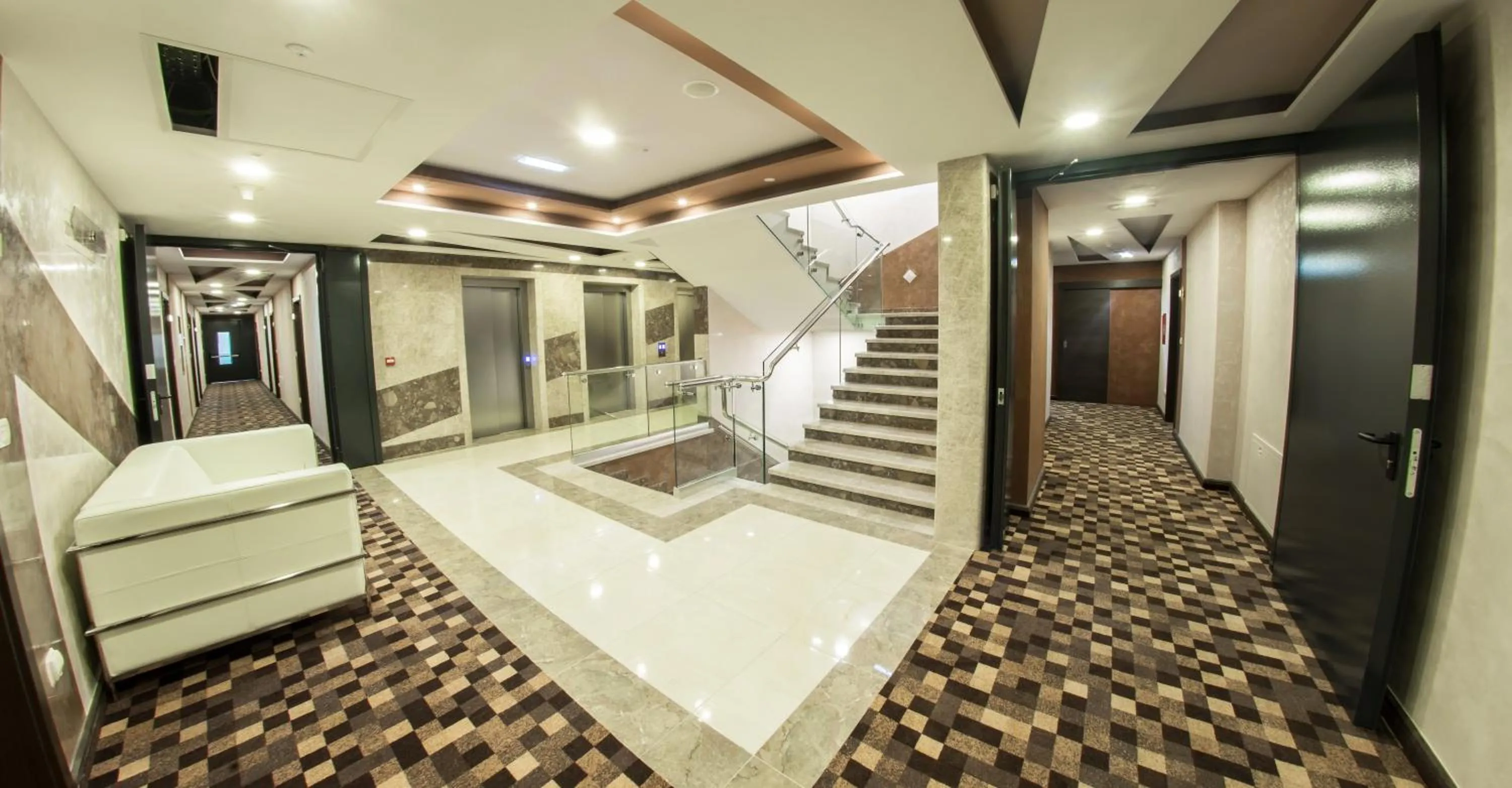 Seating area in Hotel Mostar