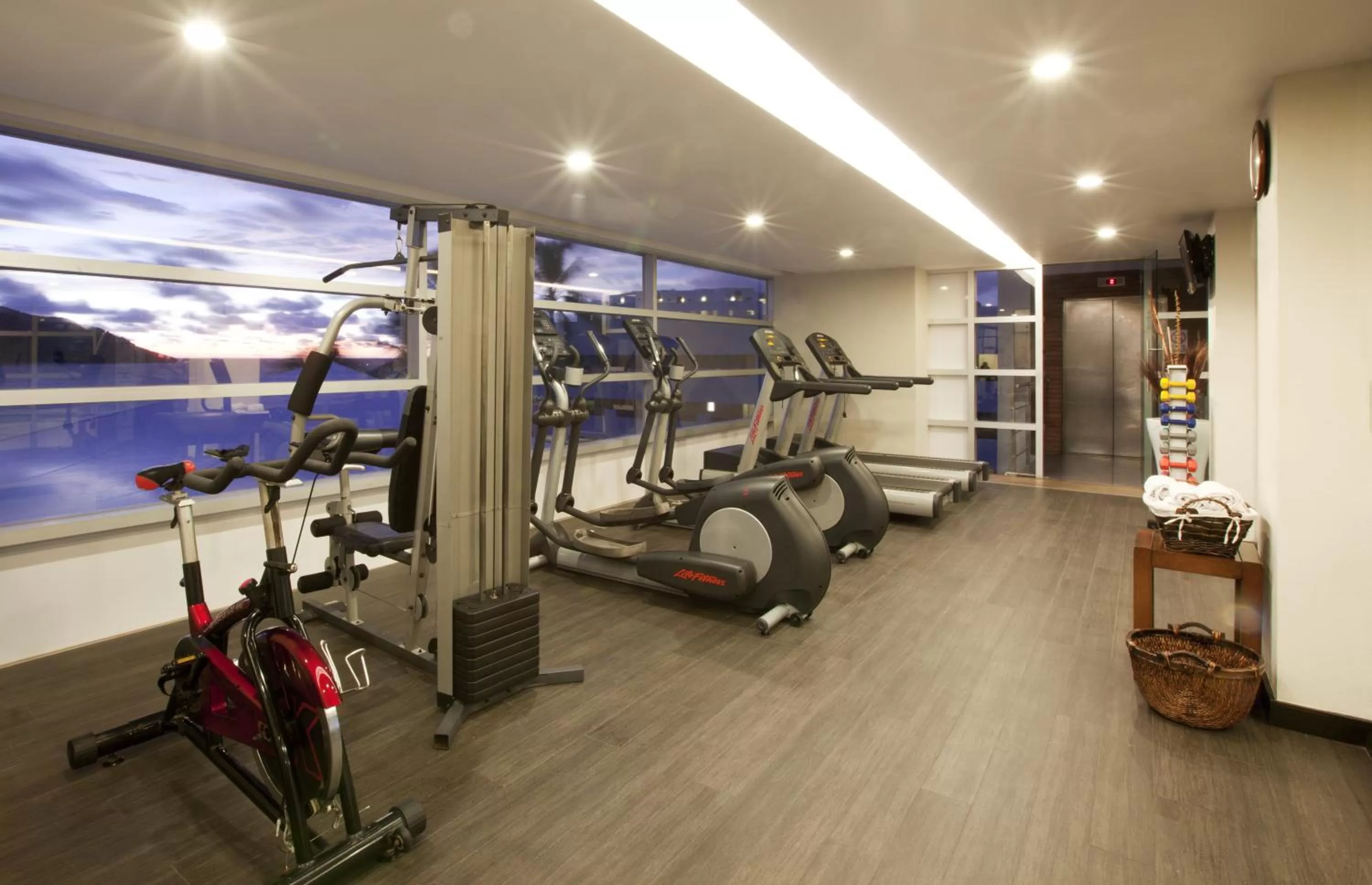 Fitness centre/facilities in Emporio Mazatlan