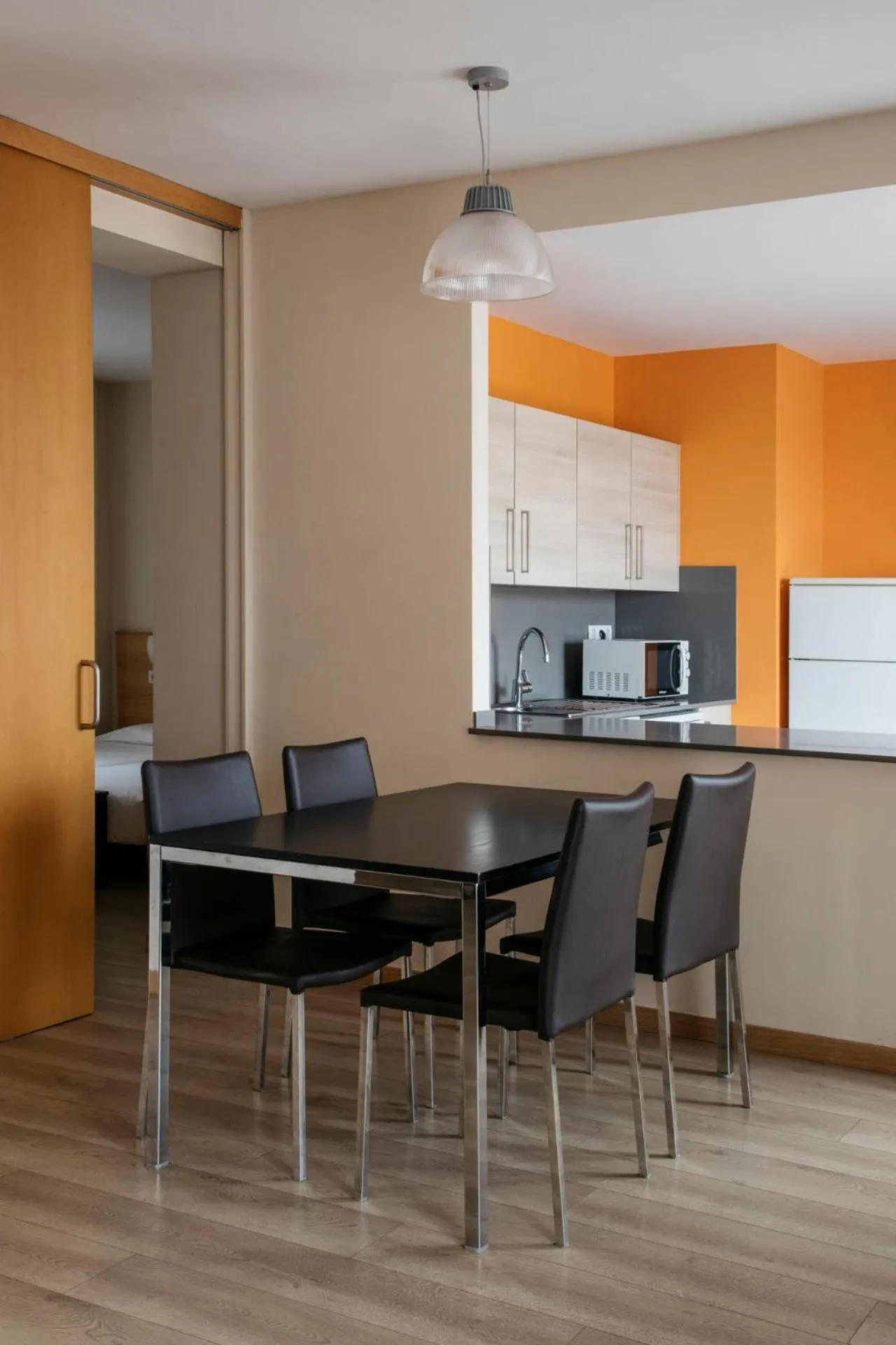 Kitchen or kitchenette in Barcelona Apartment Villarroel