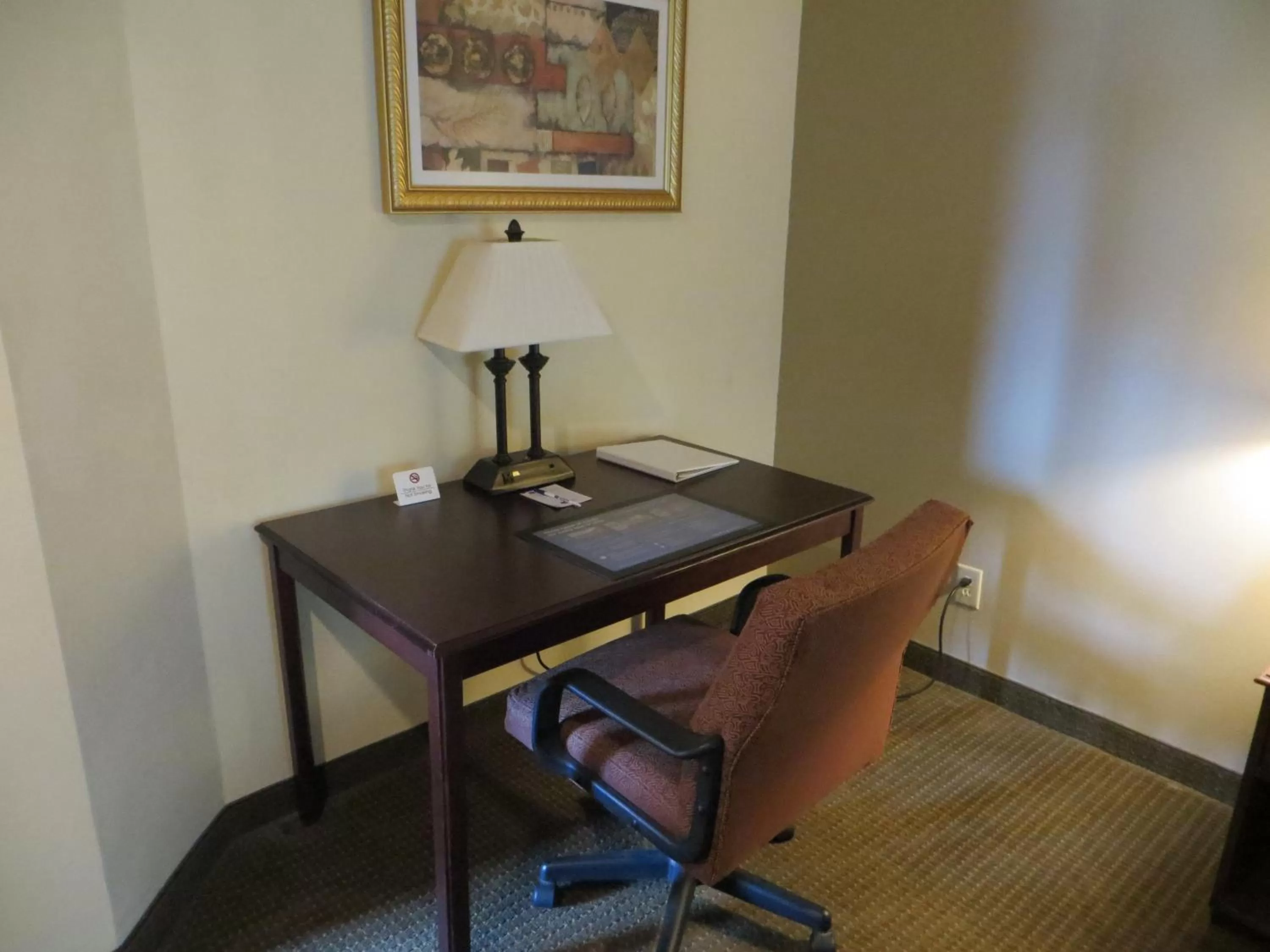 Decorative detail in Quality Inn Winder