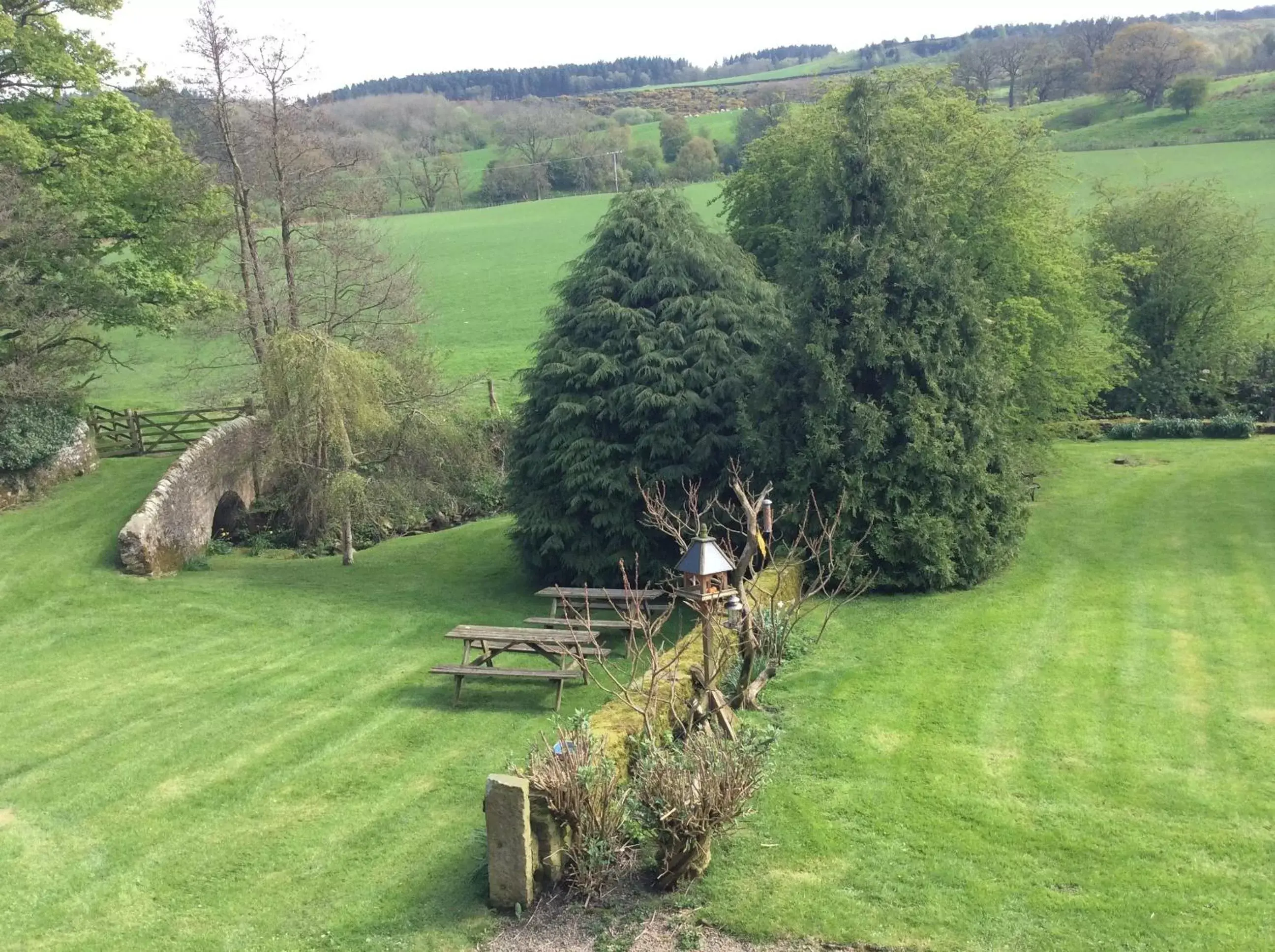 Deluxe Twin Room with Garden View in Whashton Springs Farmhouse B&B Deluxe Twin Room with Garden View in Whashton Springs Farmhouse B&B