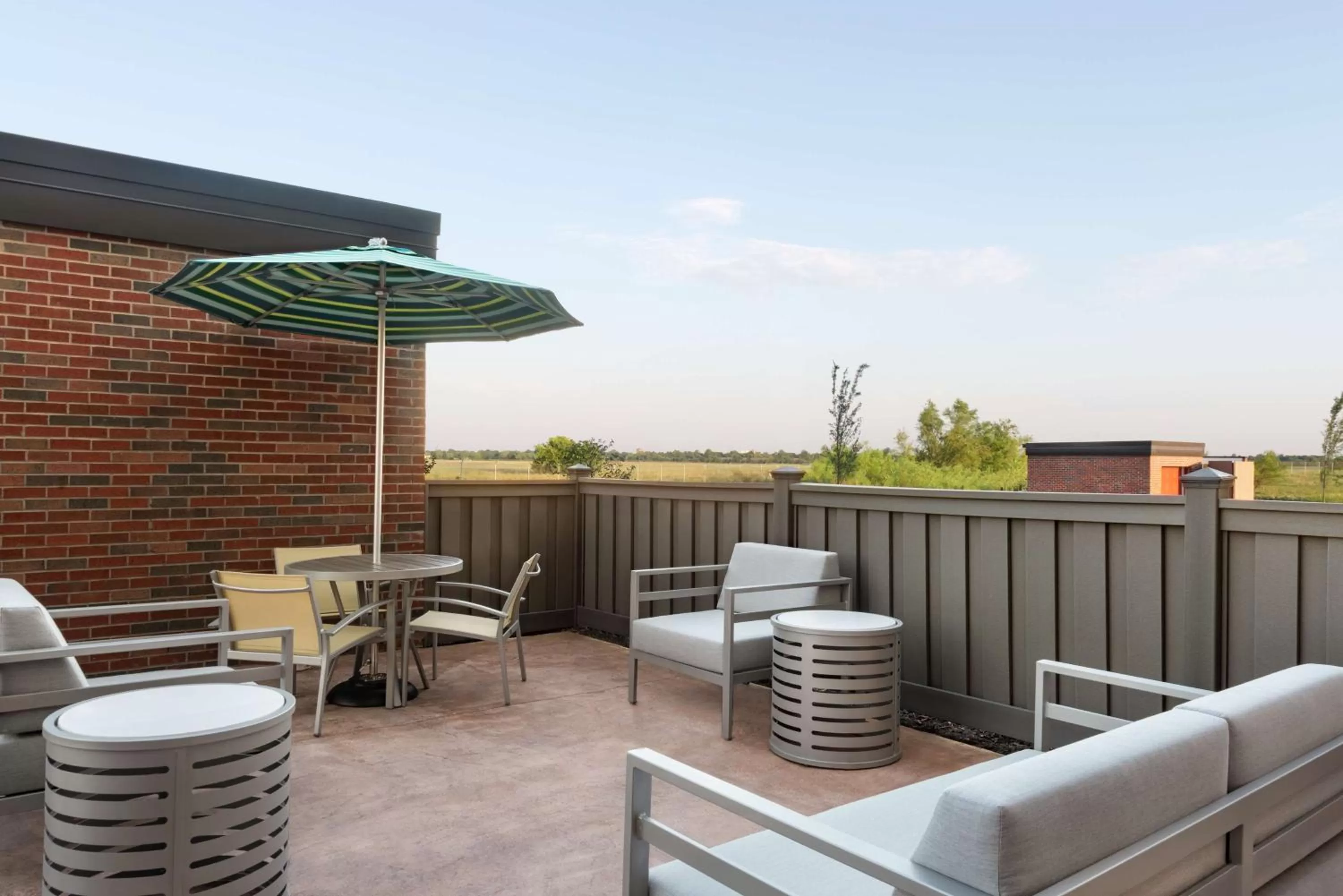 Patio in Hampton Inn & Suites Norman-Conference Center Area, Ok
