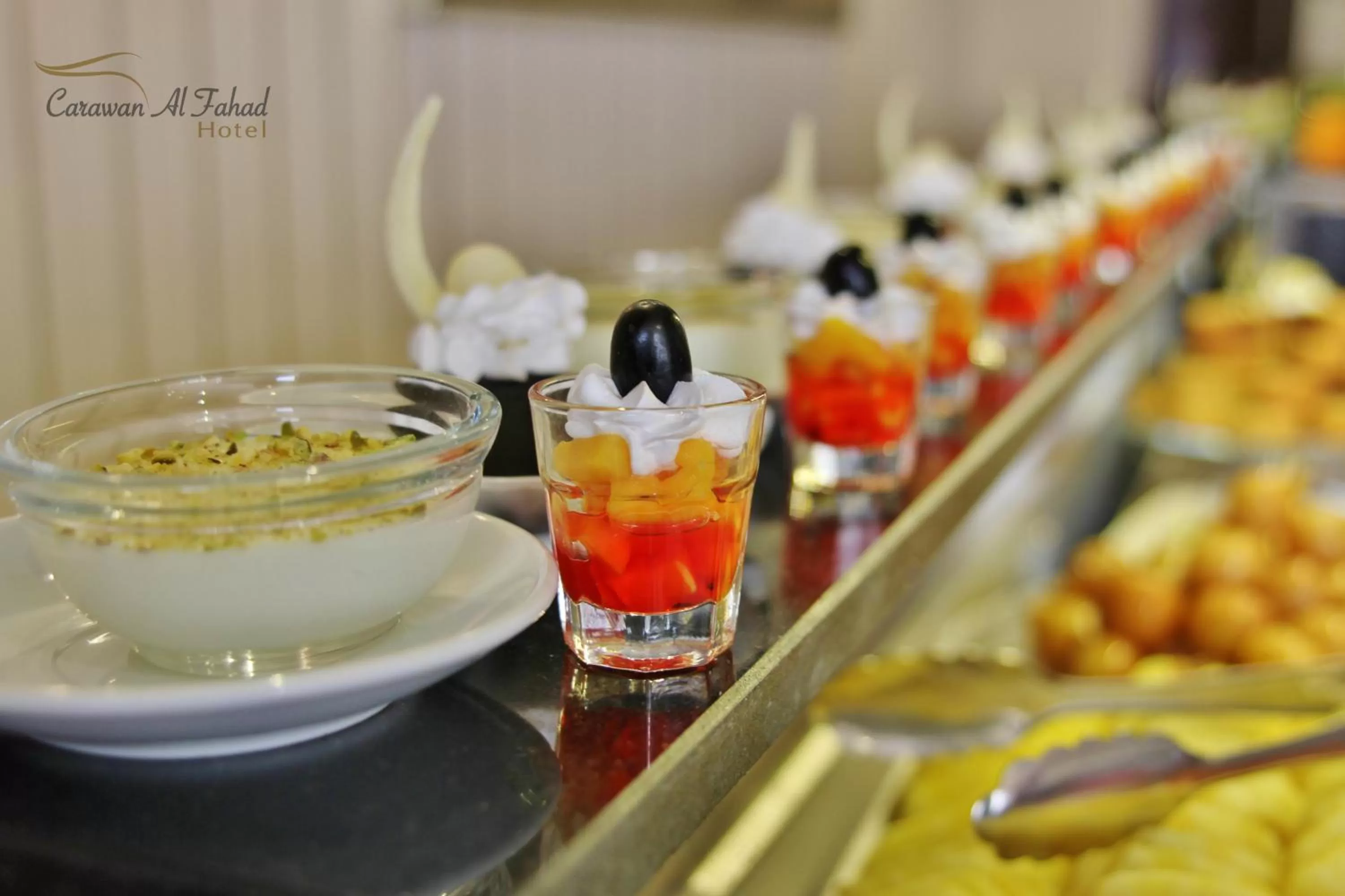 Food close-up in Carawan Al Fahad Hotel