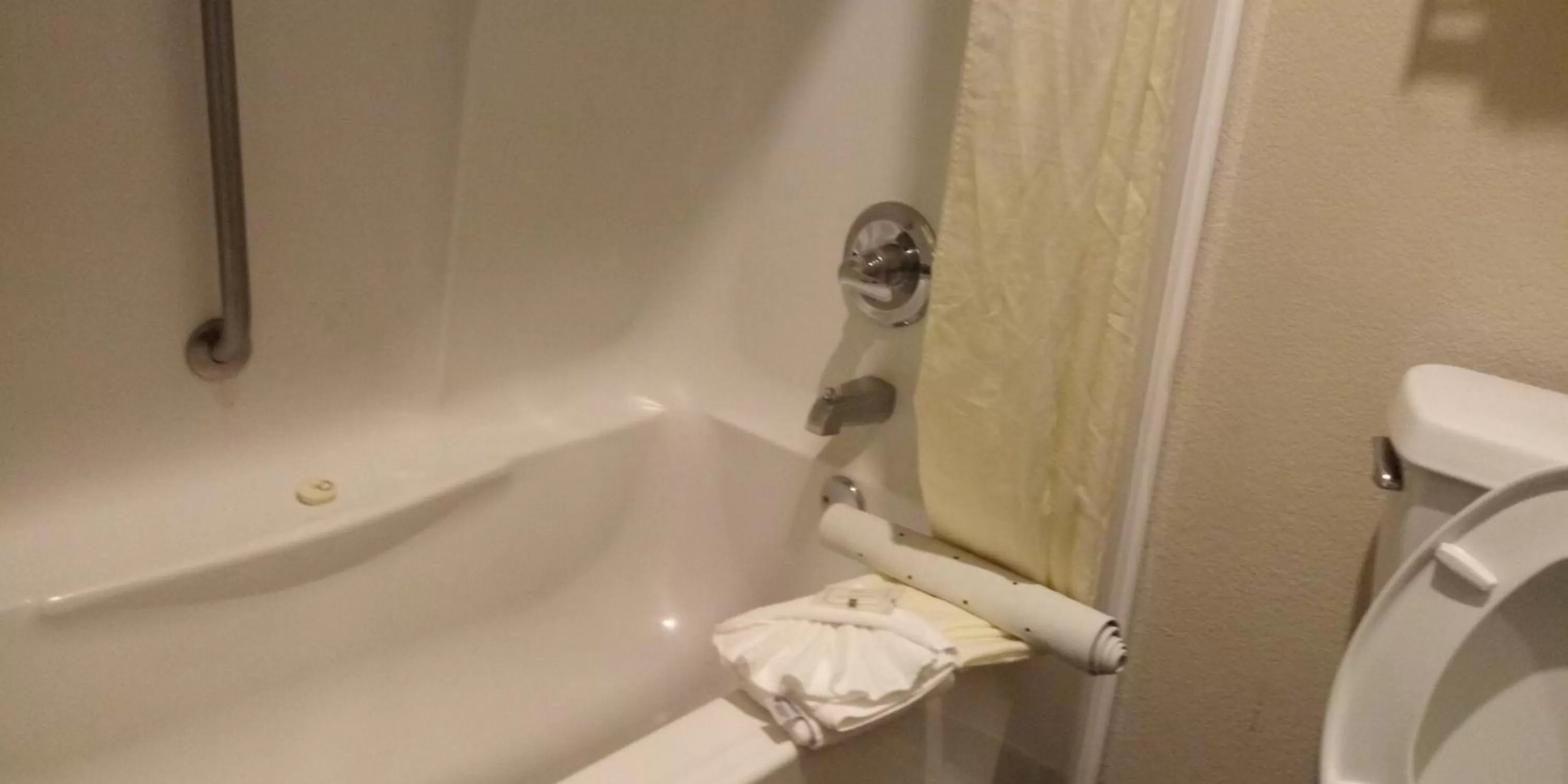 Bath in Quality Inn & Suites Seabrook- NASA- Kemah