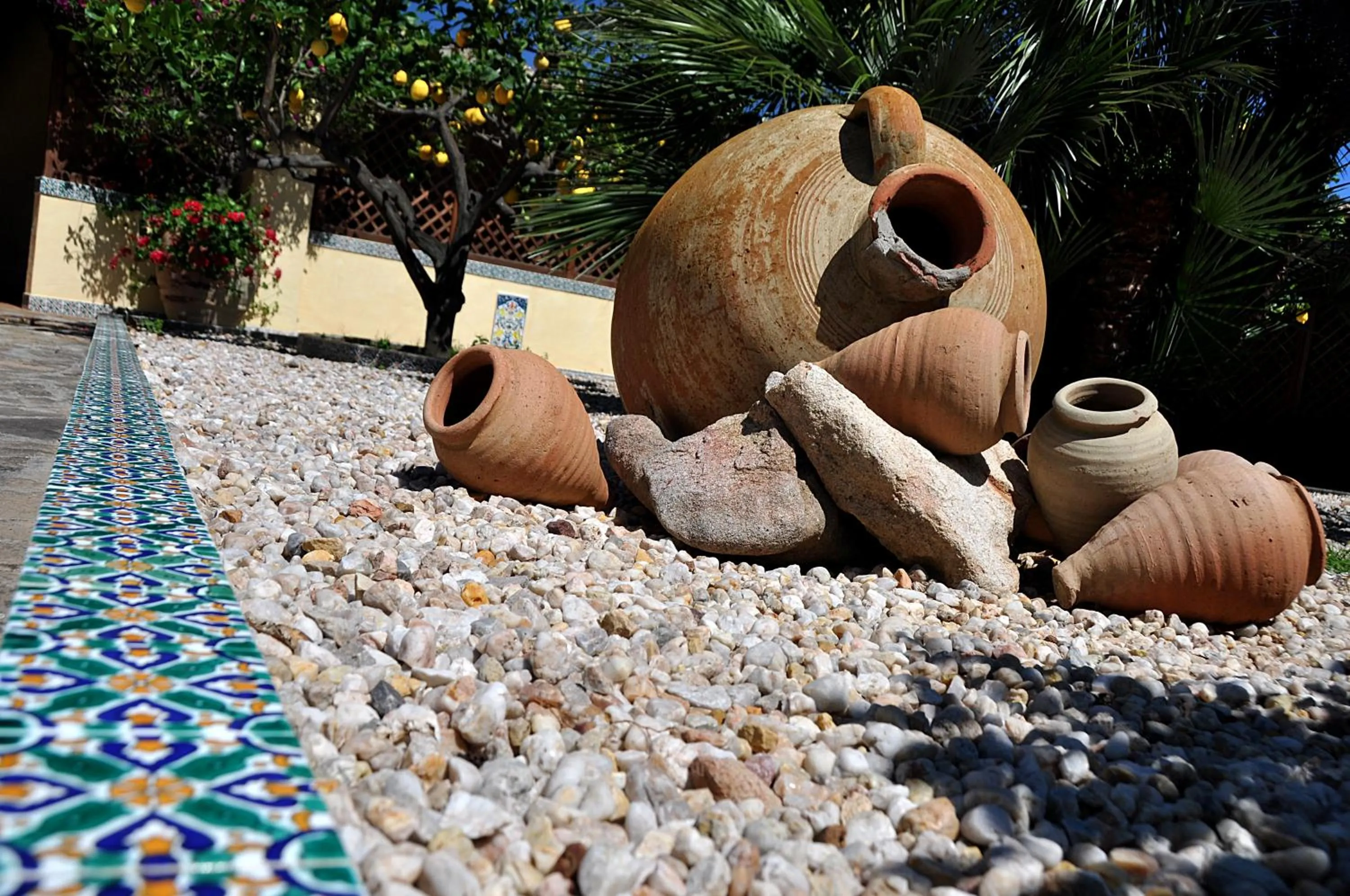 Decorative detail in Hotel Fiore Di Maggio