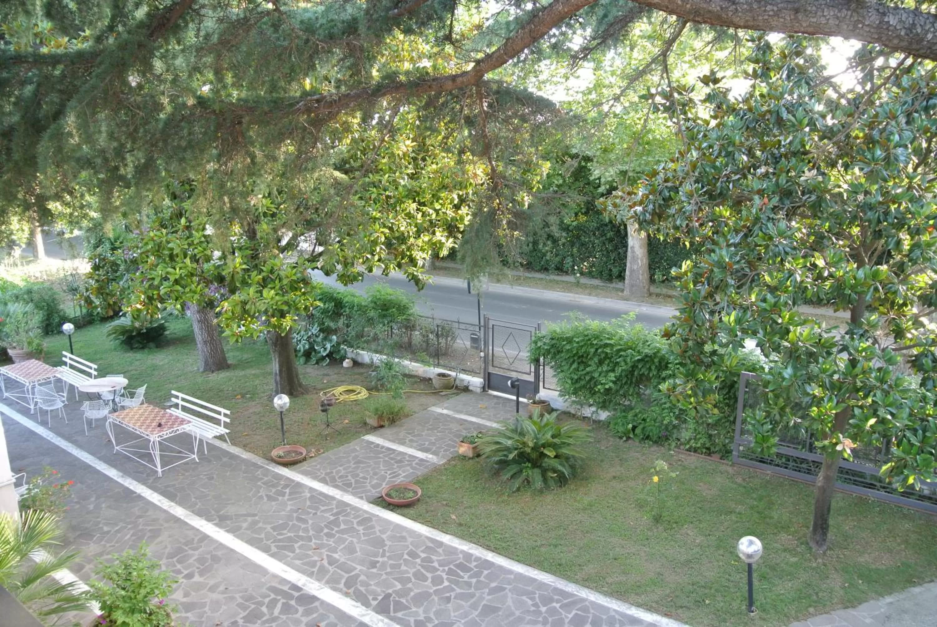 Garden view in Villa Nicodemo