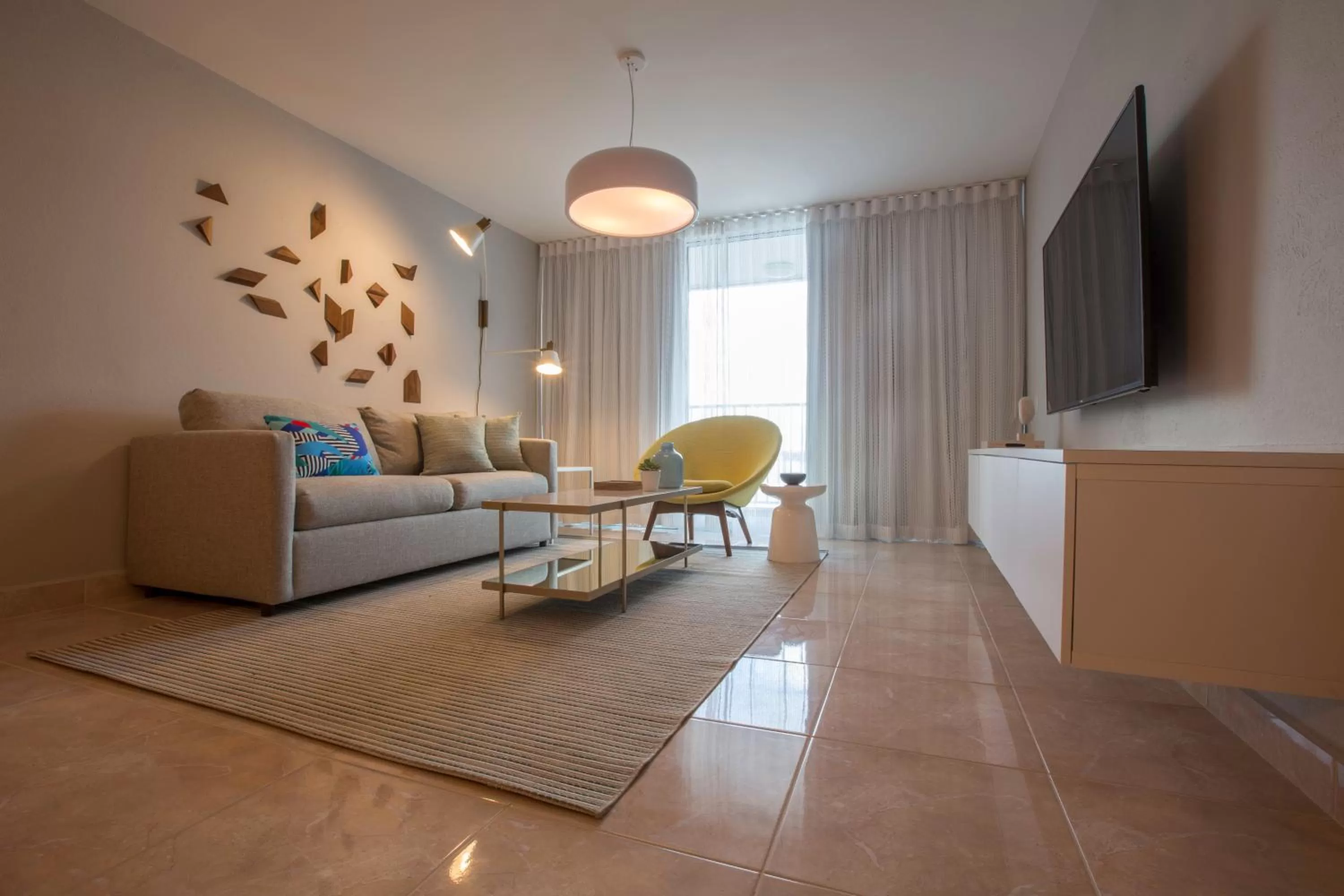 Living room, Seating Area in OCEAN VIEW DELUXE SUITE: PVT. BEACH & POOL