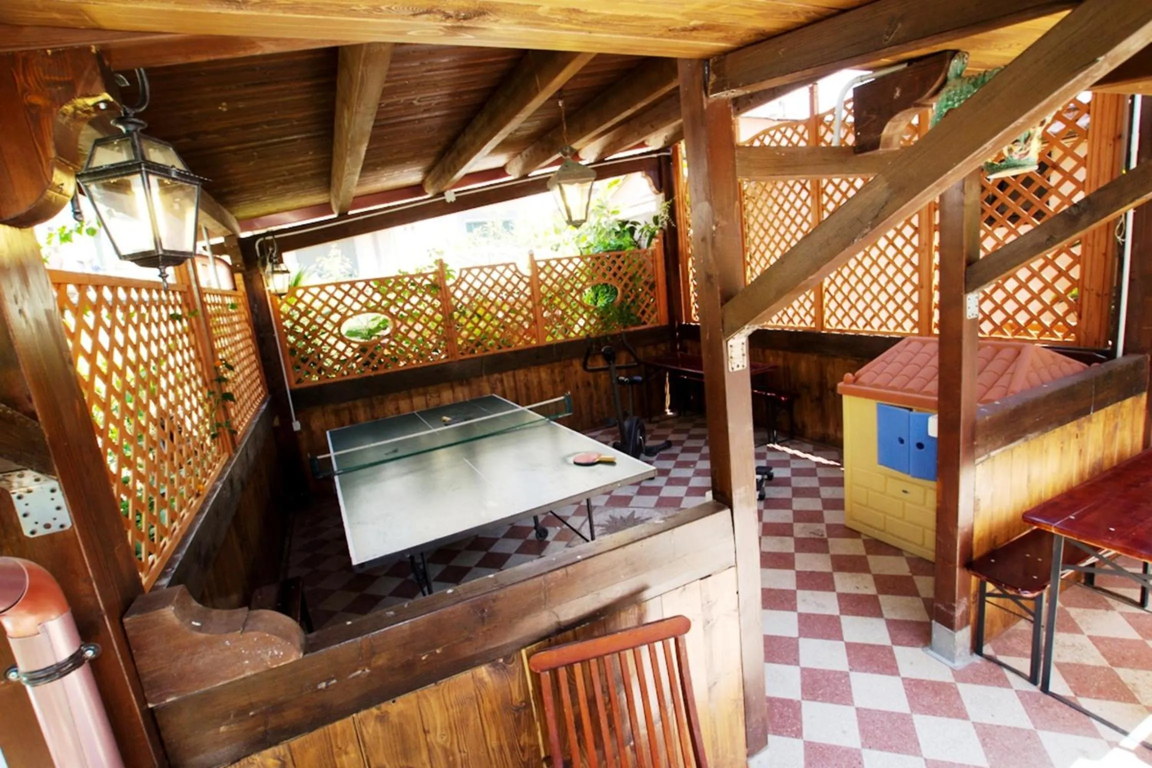 Garden in Hotel Toledo