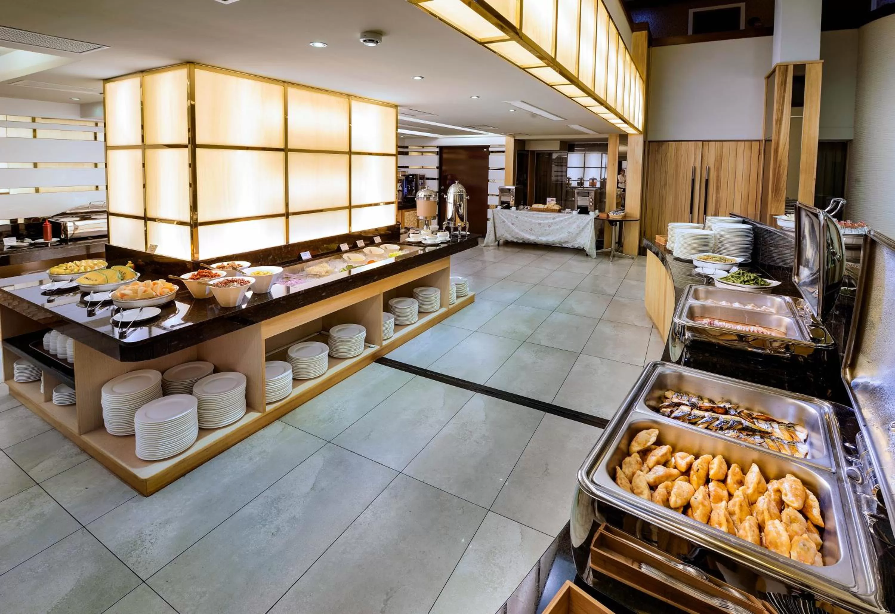 Buffet breakfast in Talmud Hotel Tainan