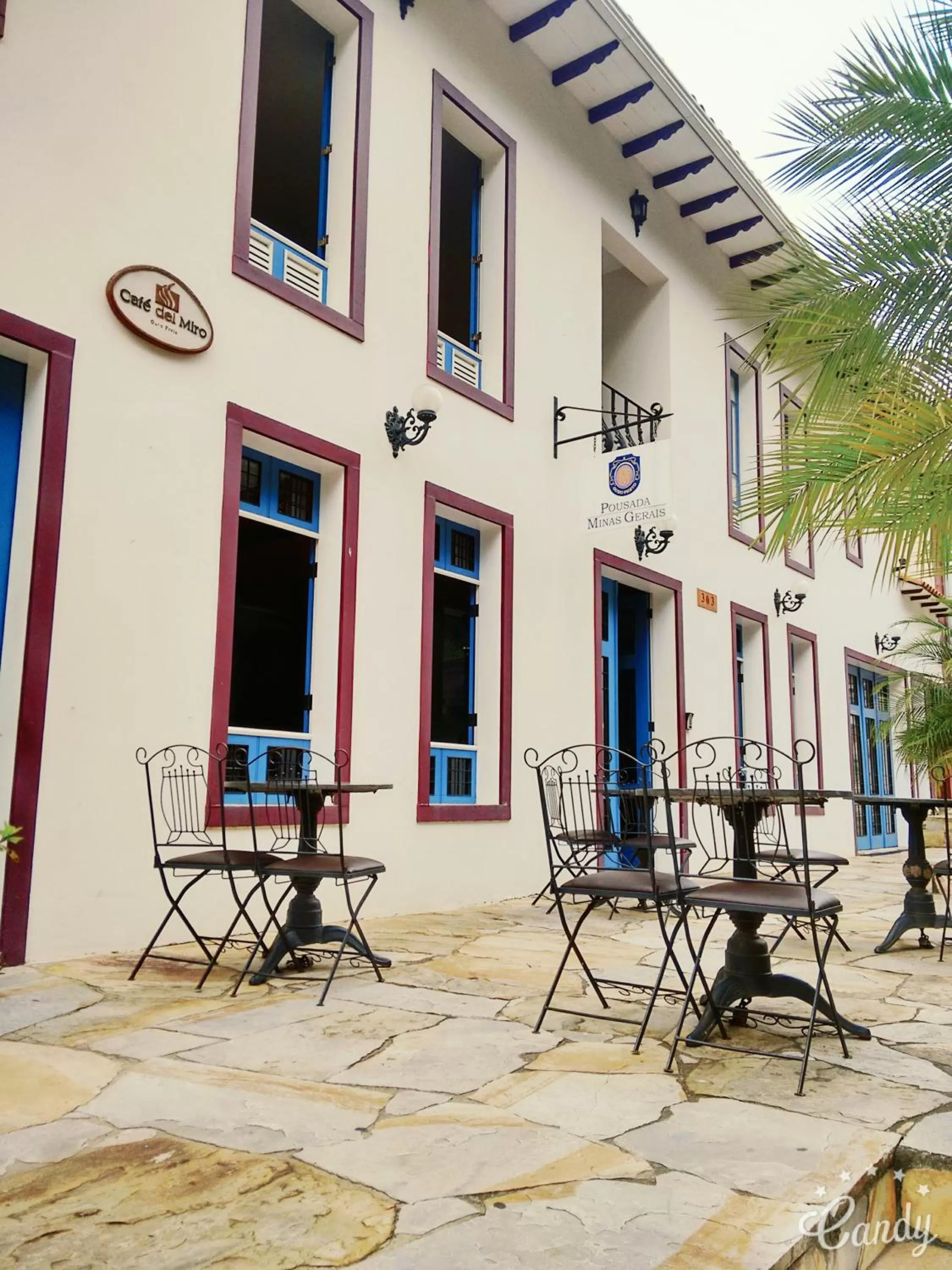 Property building in Hotel Pousada Minas Gerais