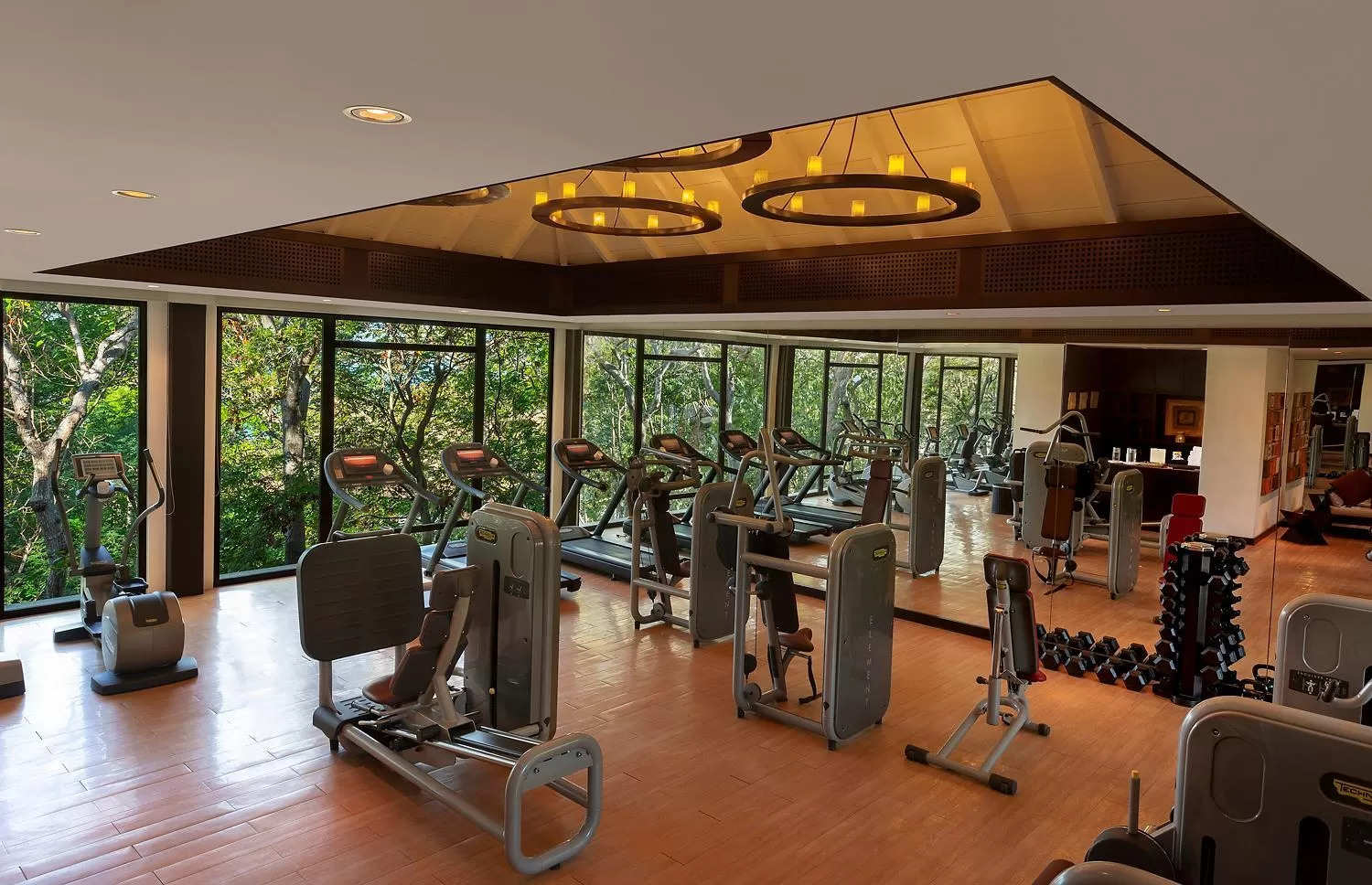 Fitness centre/facilities in Banyan Tree Cabo Marques