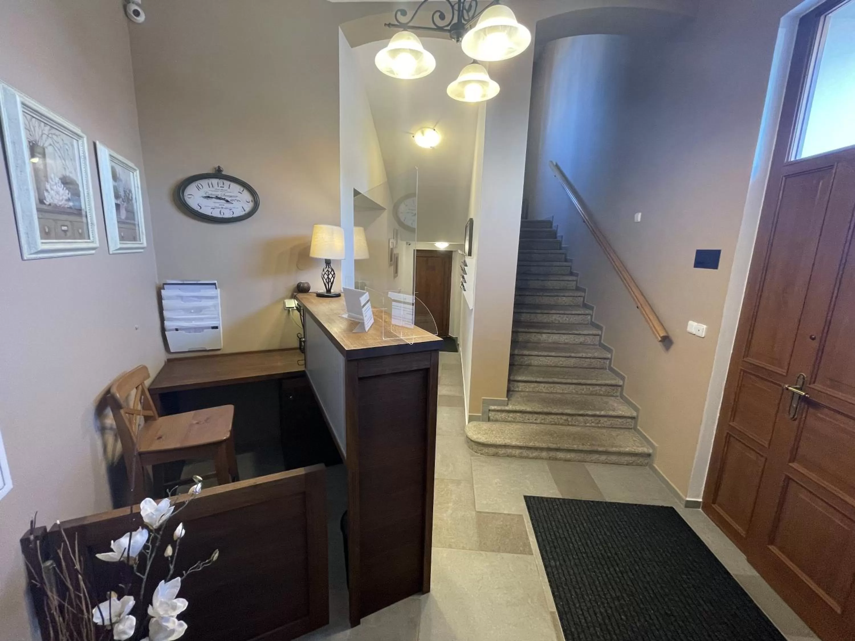 Living room in Hotel U Kvapilů