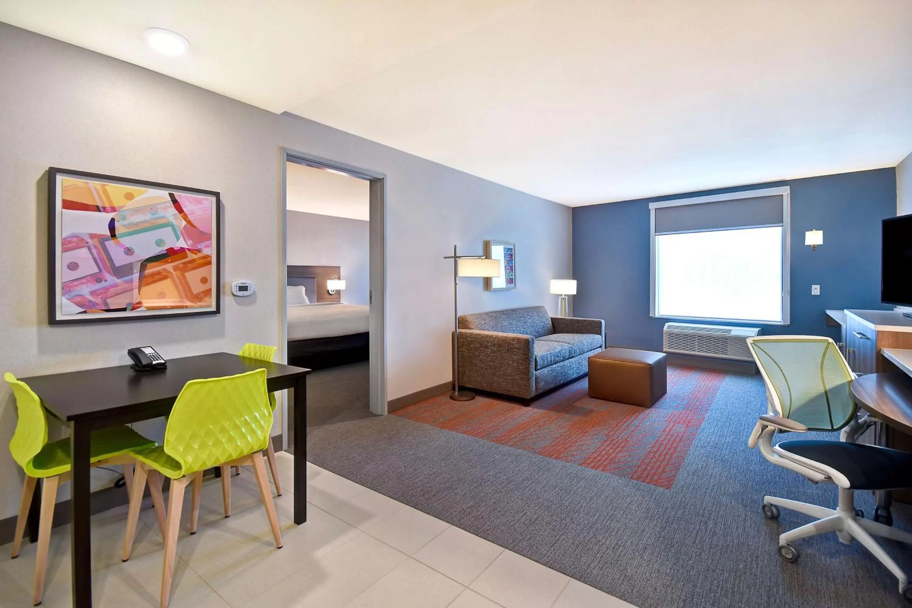 Living room in Home2 Suites by Hilton Las Vegas Convention Center - No Resort Fee