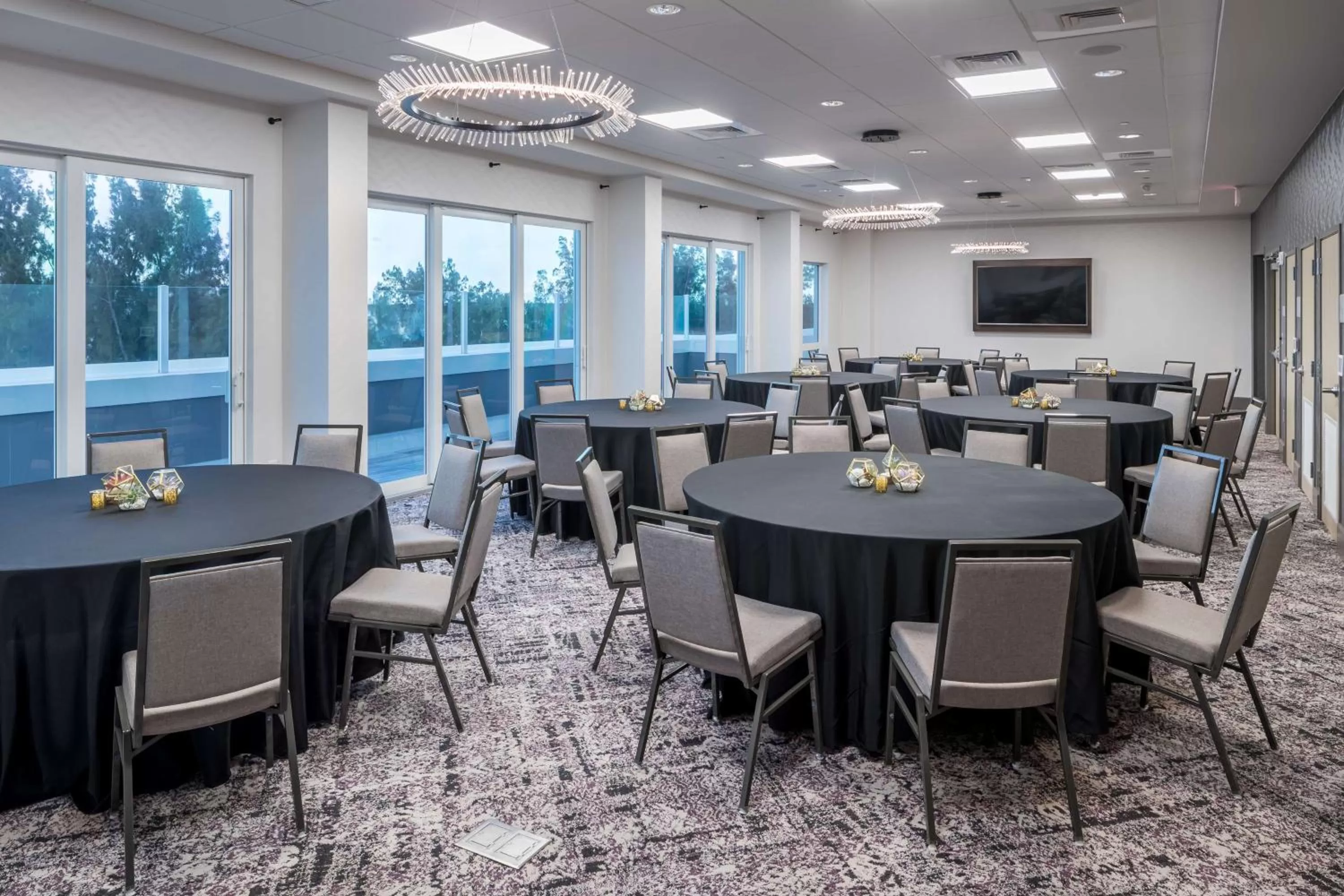 Meeting/conference room in Hampton Inn & Suites Cape Canaveral Cruise Port, Fl