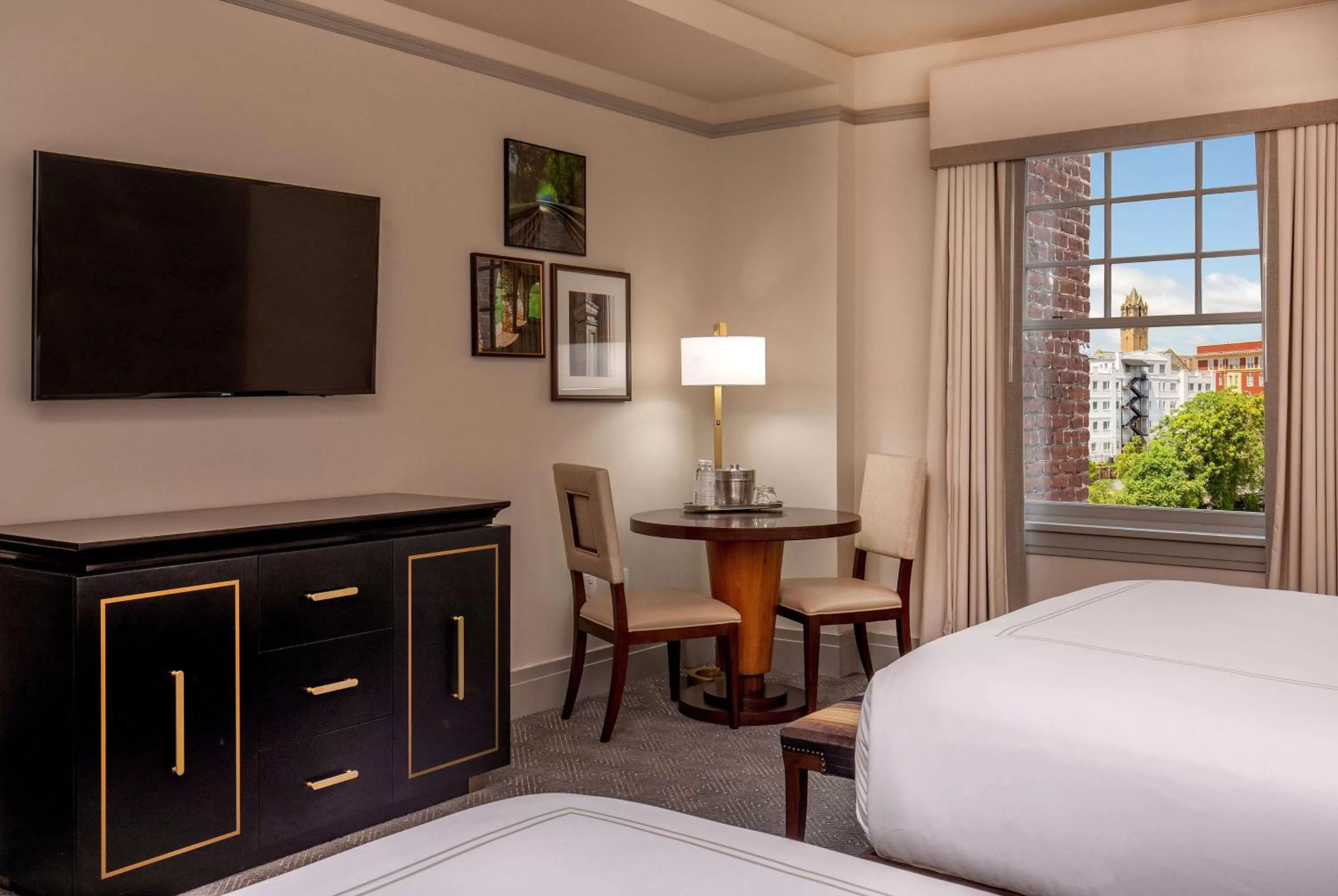 Bedroom, Bed in The Virginian Lynchburg, Curio Collection By Hilton