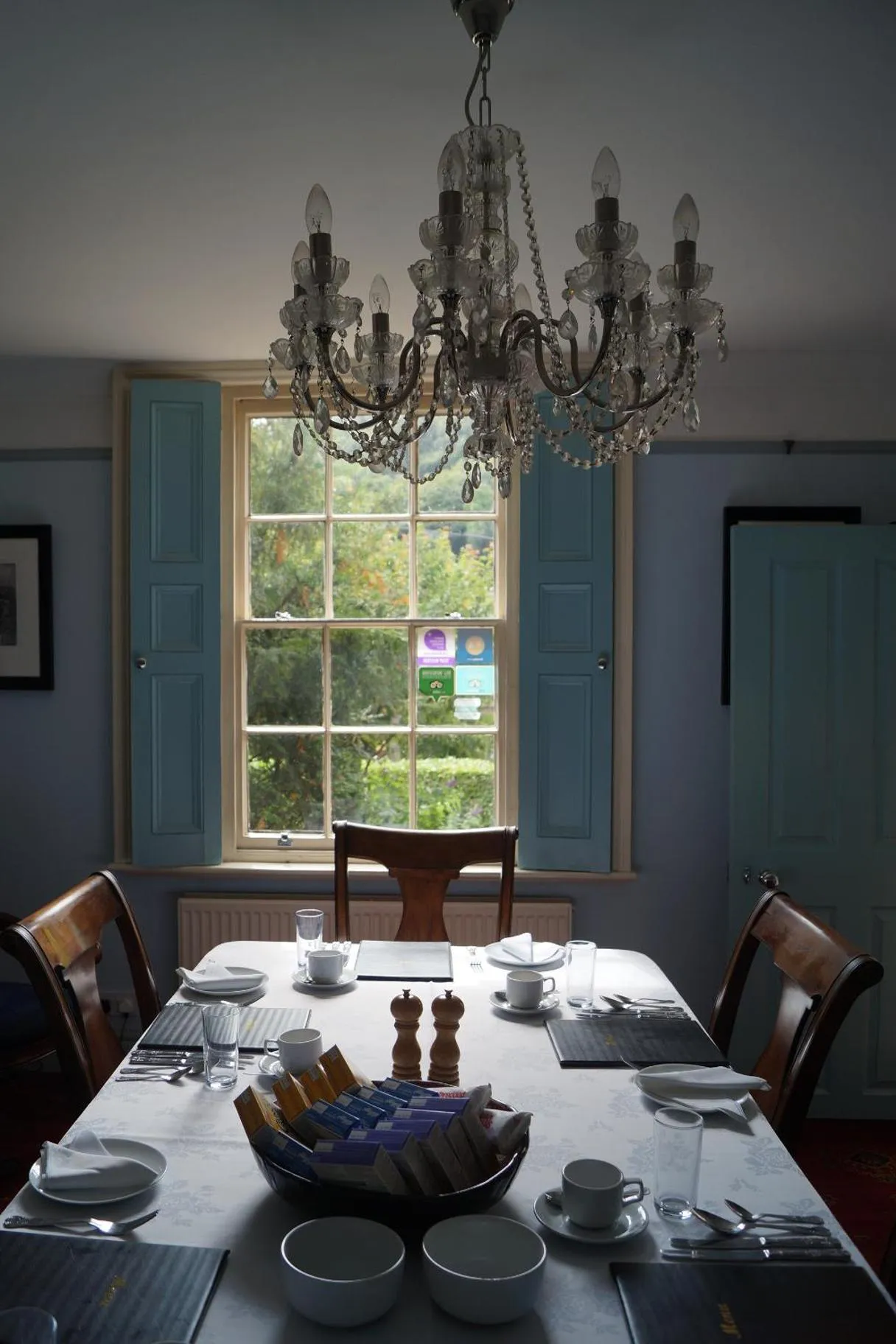 Dining area in Foundry Masters House