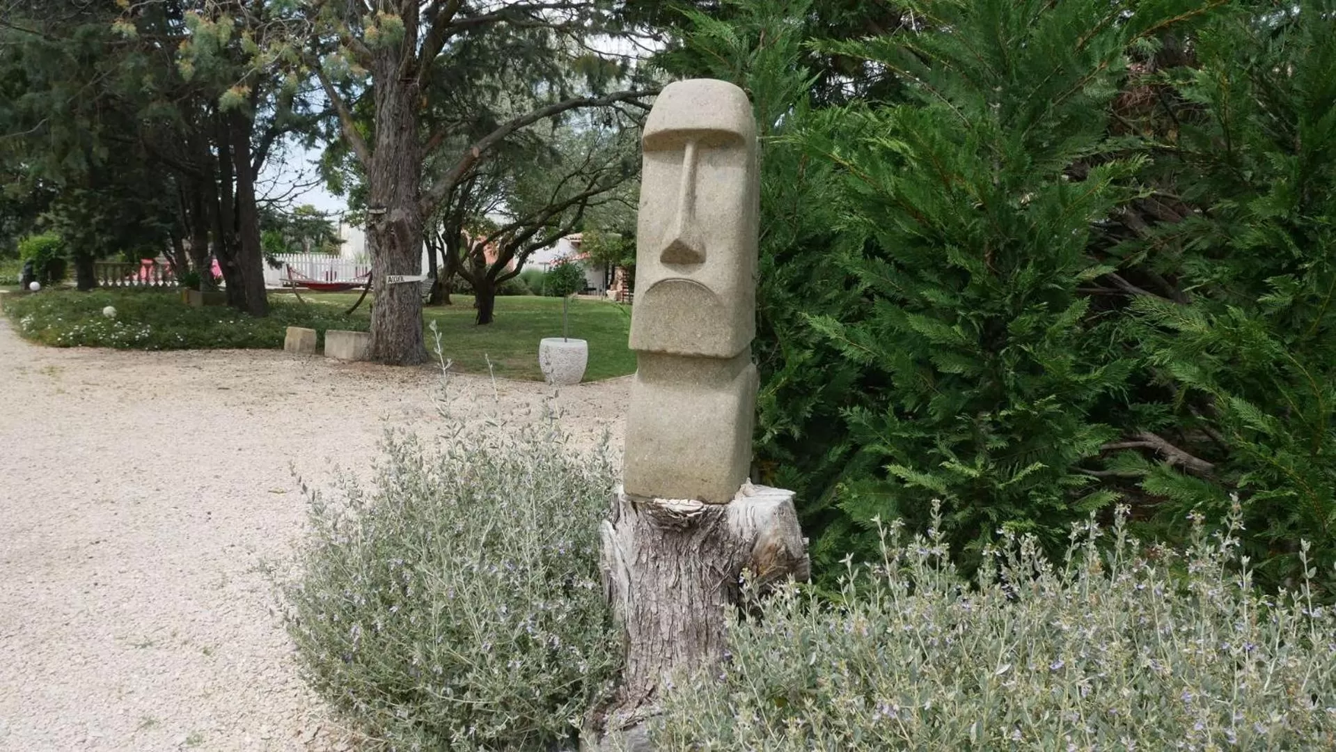 Garden view in MAS MAURANE-Chambre d'hôte avec SPA privé aux portes d'ARLES