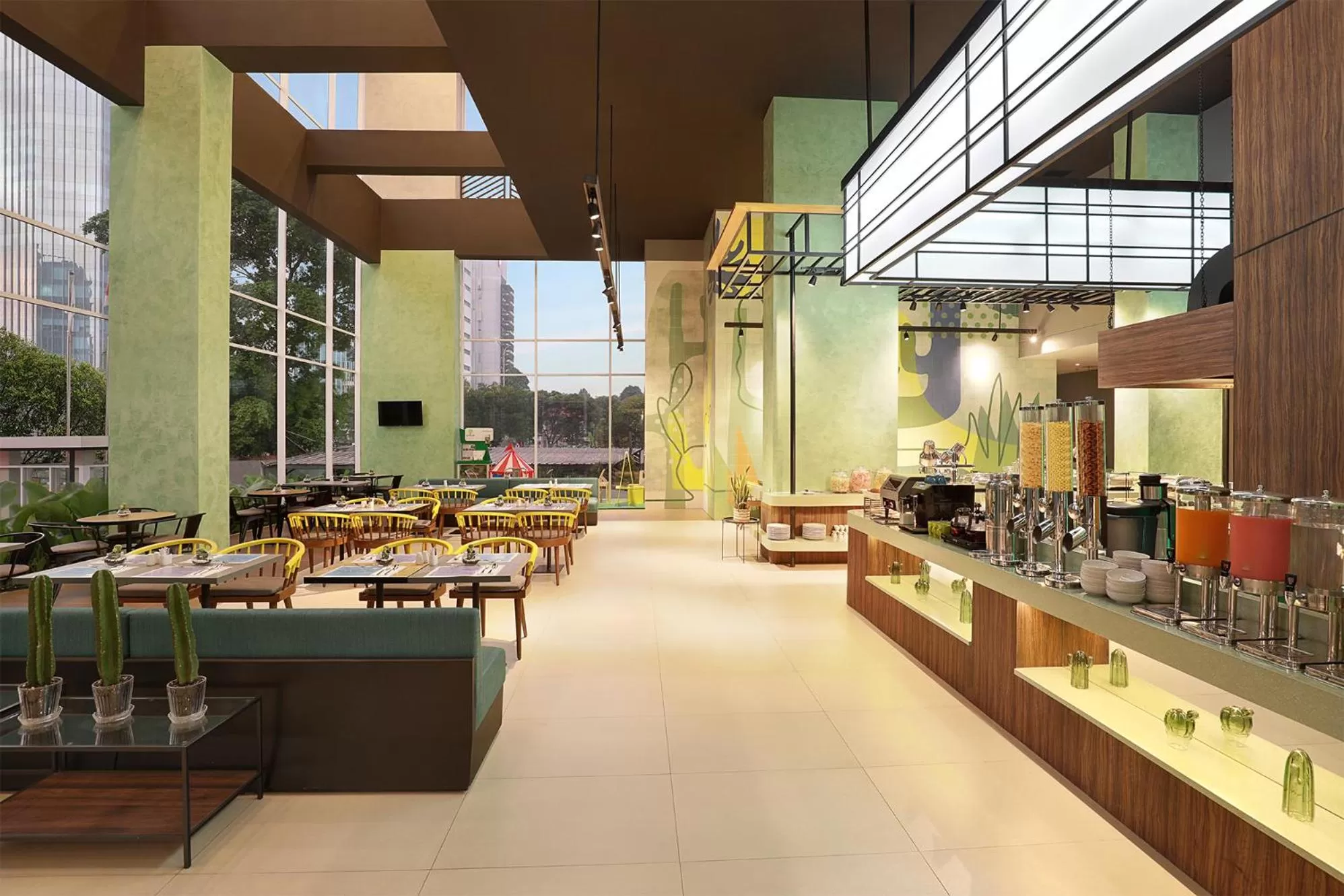 Restaurant/places to eat in ibis Styles Jakarta Simatupang