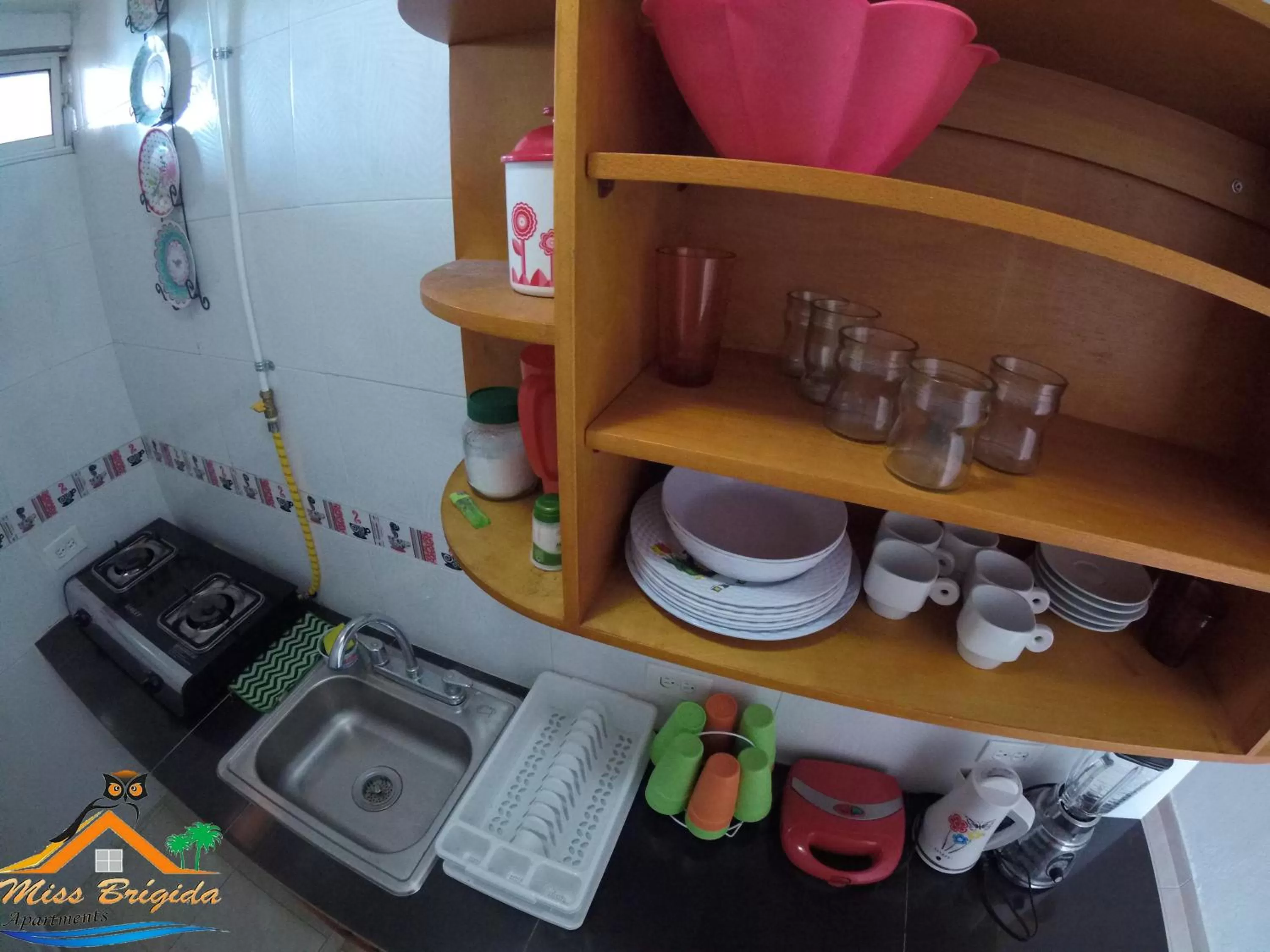 Kitchen or kitchenette in Apartamento Miss Brigida