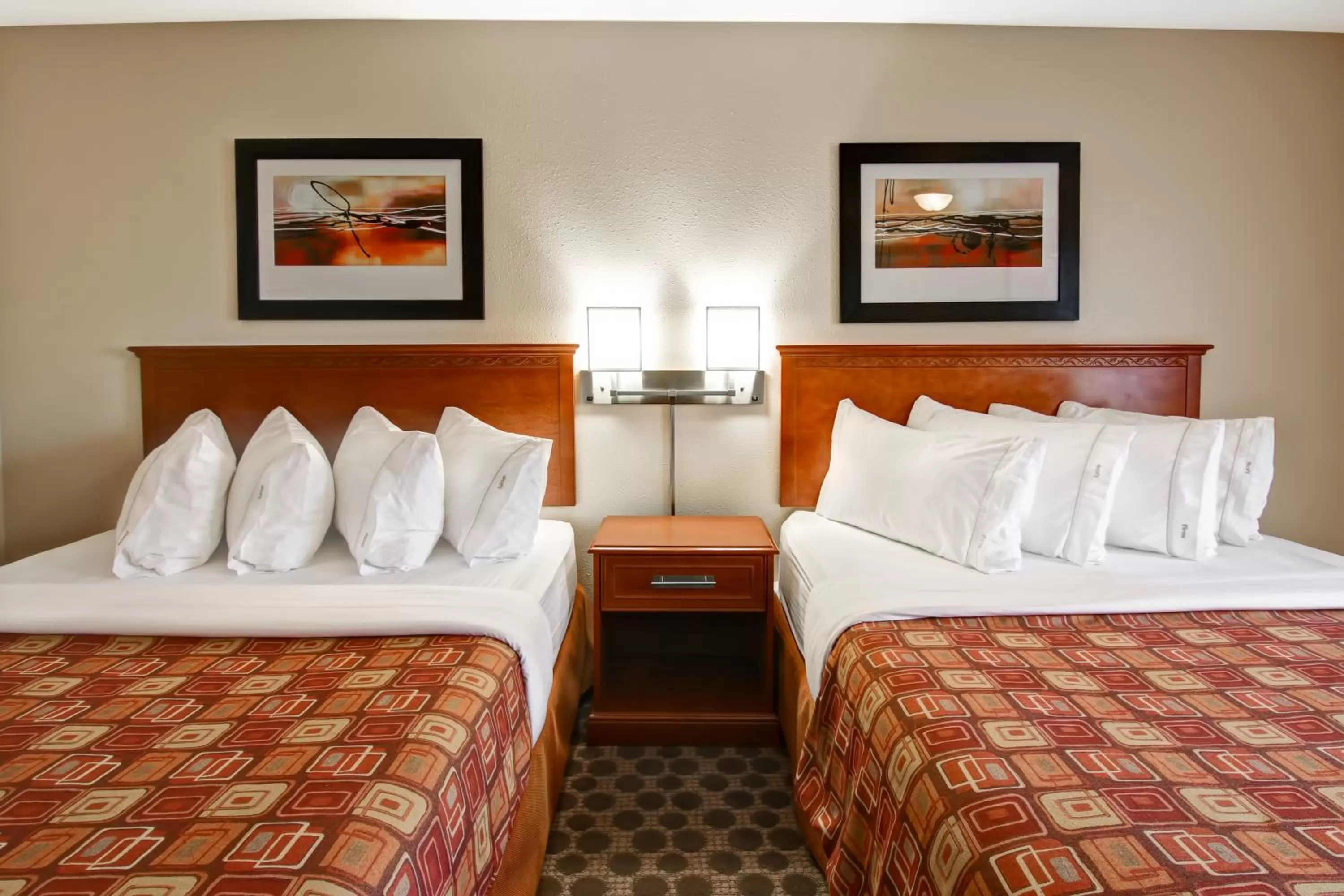 Bed in Canalta Rocky Mountain House