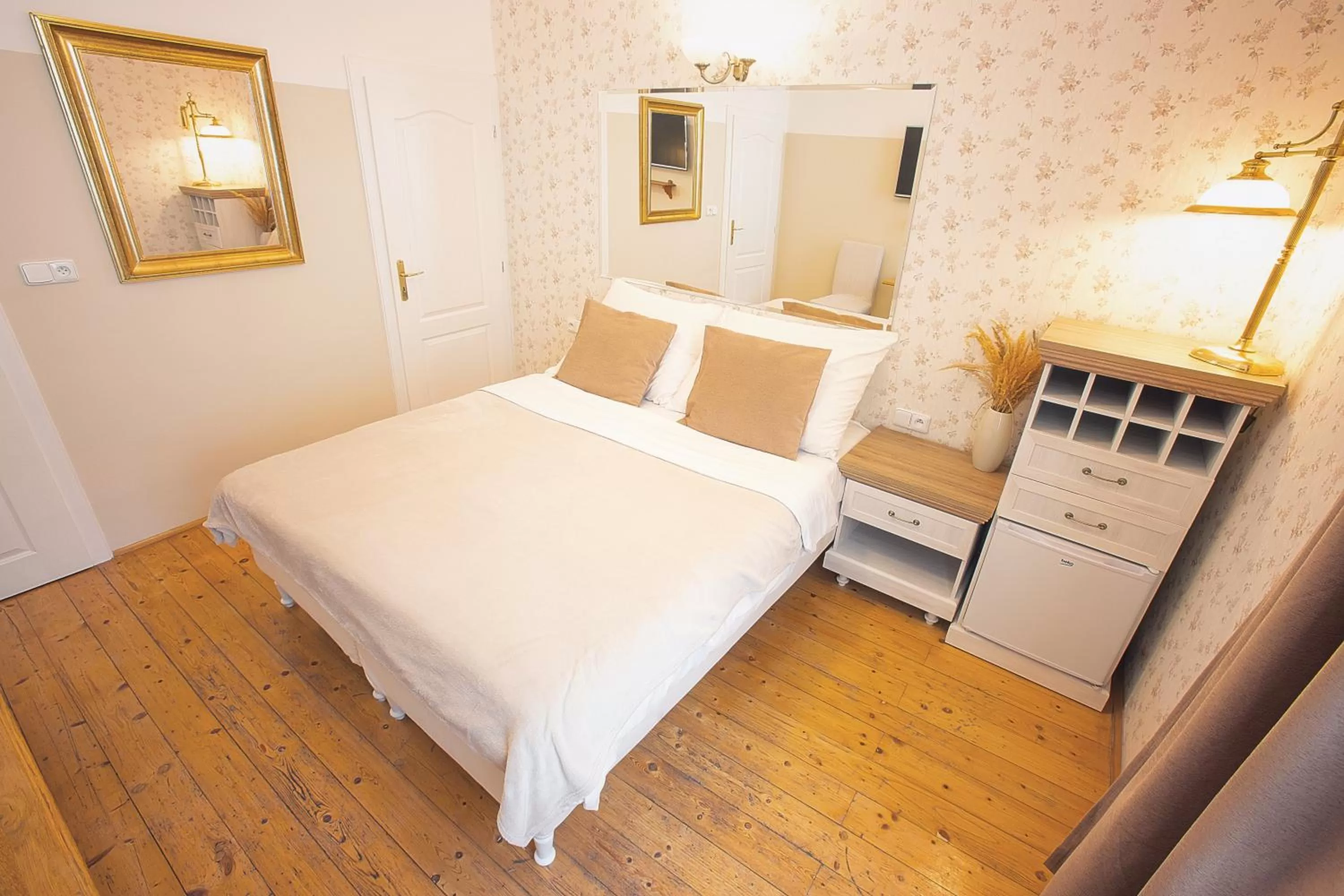 Bed in Wellness Pension Ametyst